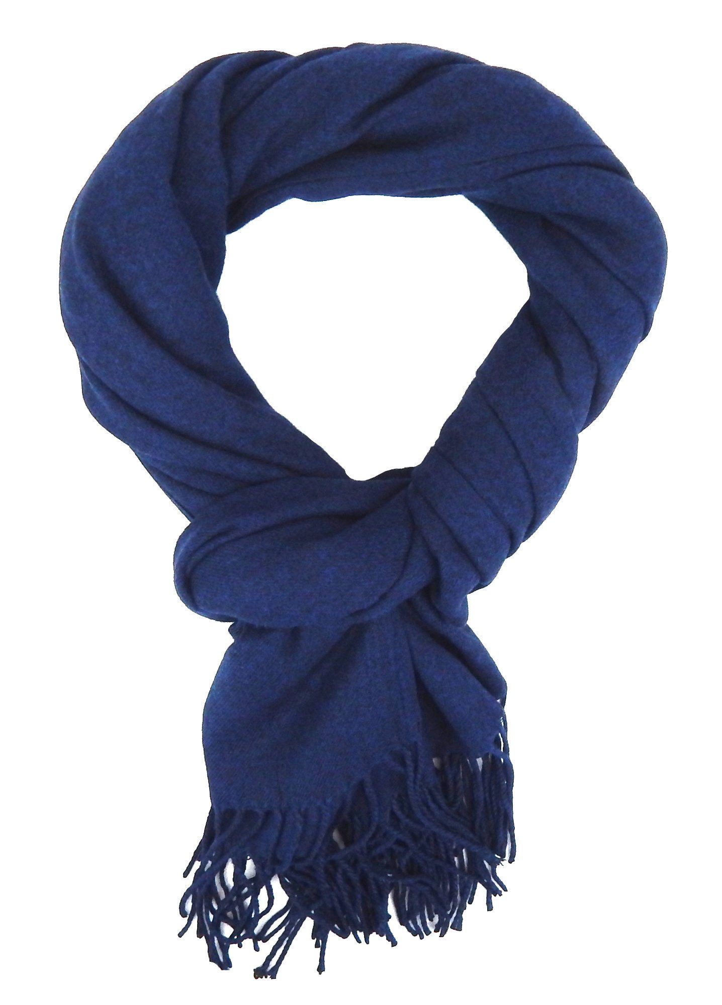 Ella Jonte Modeschal, blau edler Herren Schal Herbstschal Winterschal wärmend