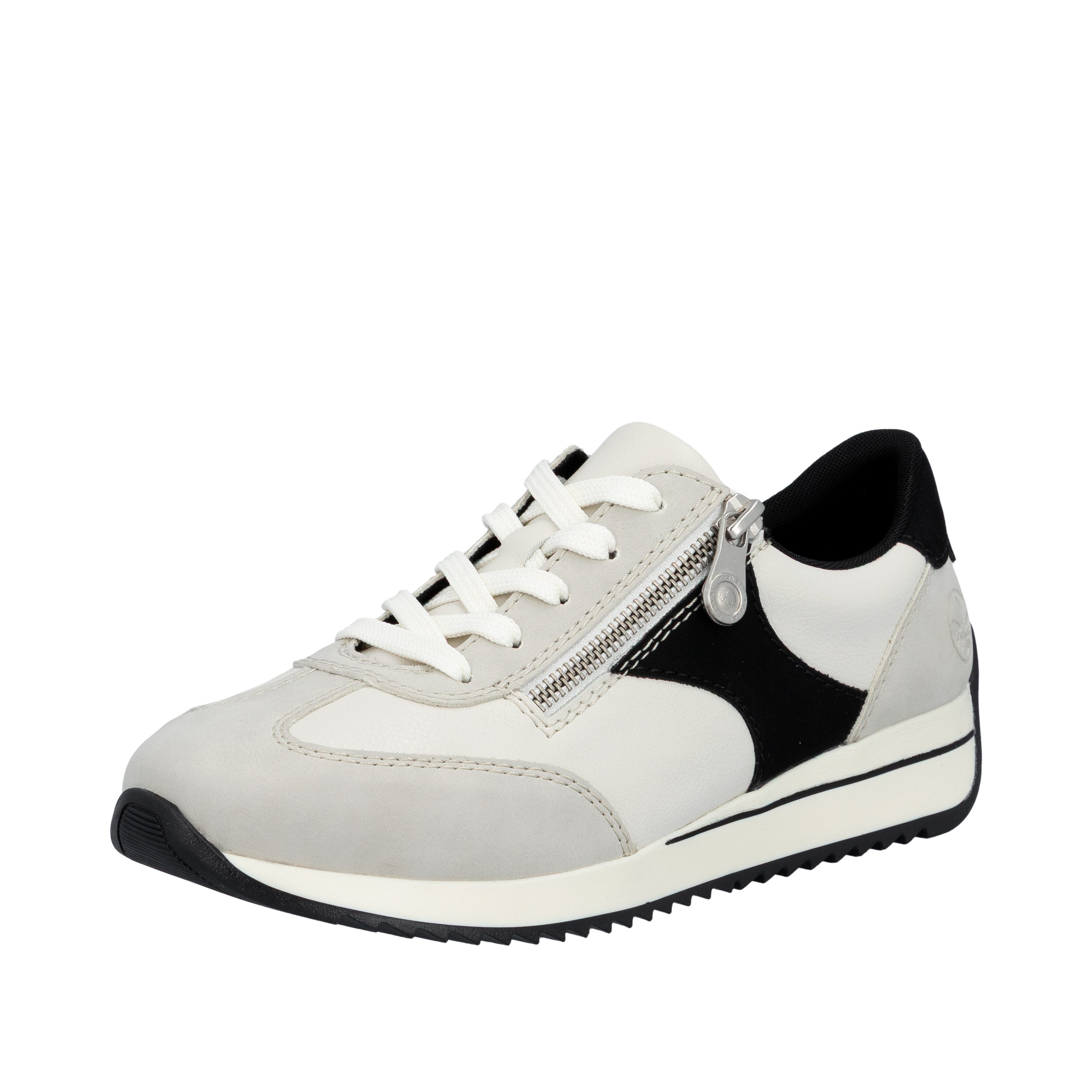 Rieker Sneaker Schnürschuh, Halbschuh, Freizeitsneaker mit Kontrastdetails