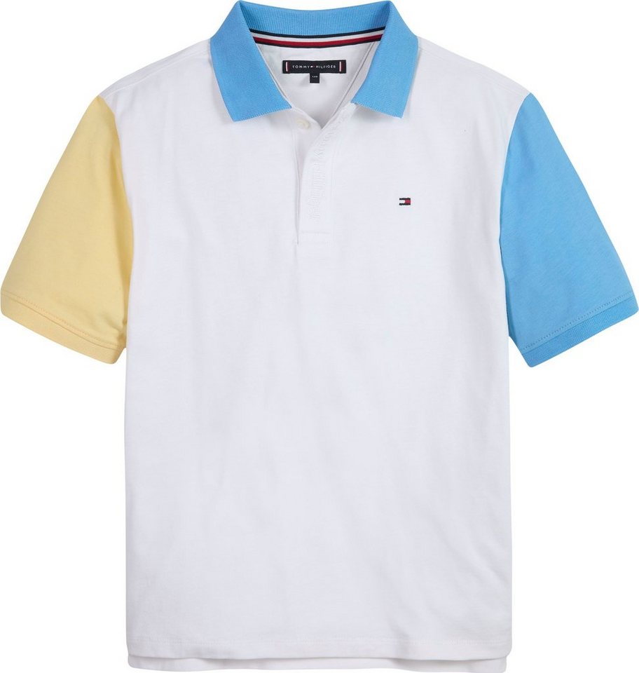 Tommy Hilfiger Poloshirt OVERSIZED COLORBLOCK POLO S/S mit Polokragen