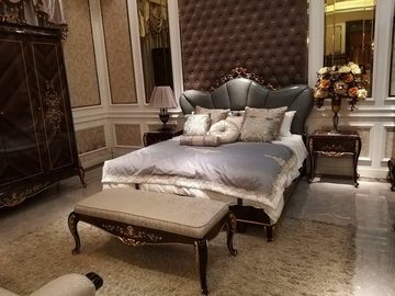 JVmoebel Bett, Doppelbett Bett Ehebett Design Luxus Betten Barock Rokoko Antik