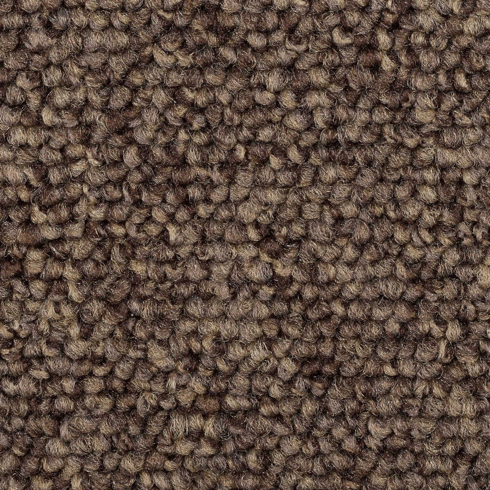 Teppichboden Schlingenteppich Baltic, Bodenmeister, rechteckig, Höhe: 5 mm, Wohnzimmer, Schlafzimmer, Kinderzimmer, Breite 400/500 cm dunkel-braun beige