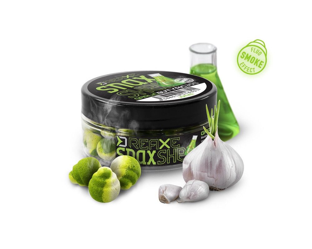 Delphin.sk Kunstköder 6er SPAR-SET Wafters D SNAX SHELL Köder - 10mm - 6x30g - Smoke, (Spar-Set), Köder geben langsam eine unwiederstehliche Rauchwolke ab