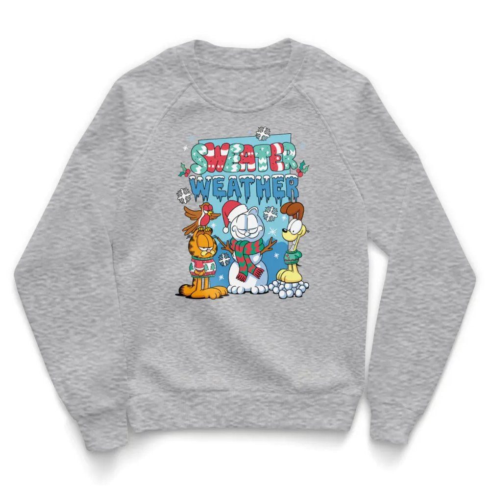 Garfield Sweatshirt Sweater Weather Kids Sweatshirt