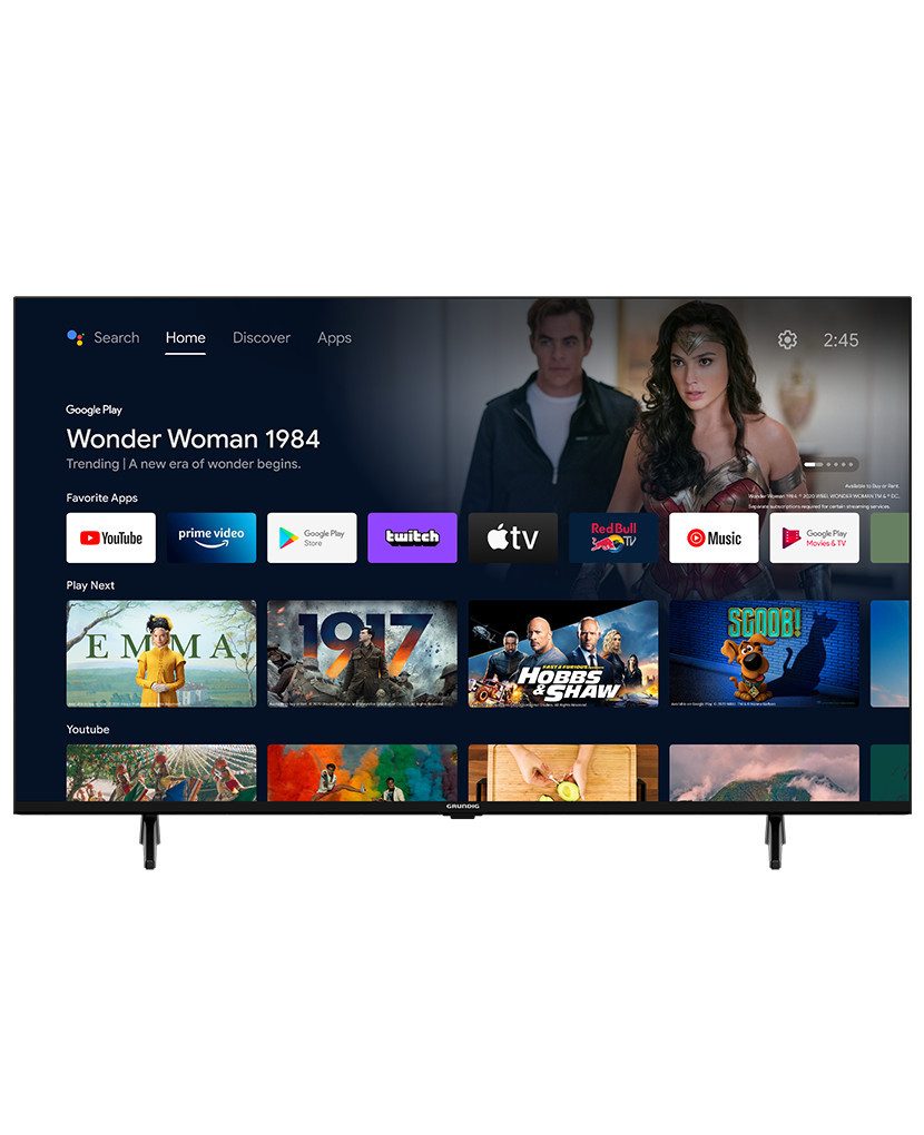 Grundig 65 VCE 223 LED-Fernseher (164 cm/65 Zoll, 4K Ultra HD, Android TV, 4K UHD, Android TV, Dolby Vision & HDR10+, Magic Fidelity)