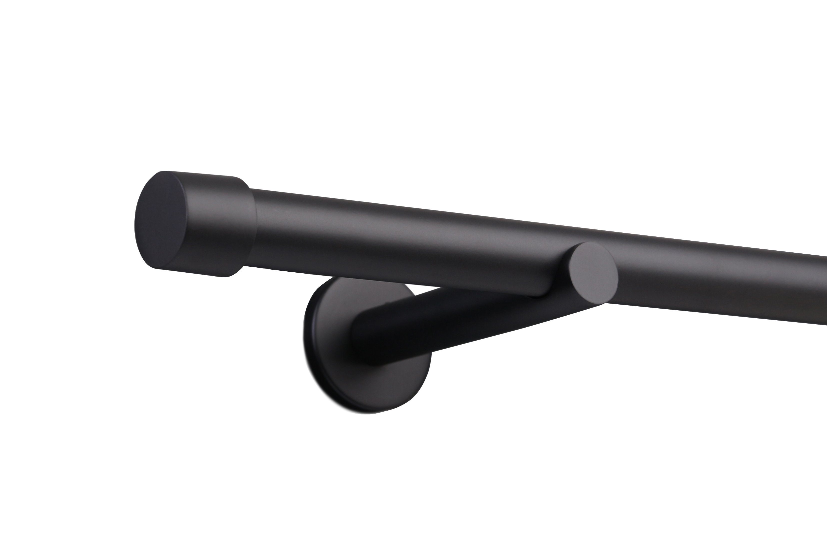 Deco-Raum Gardinenstange Kappe, Ø 25 mm, 1-läufig, Wunschmaßlänge, kürzbar, günstig online kaufen