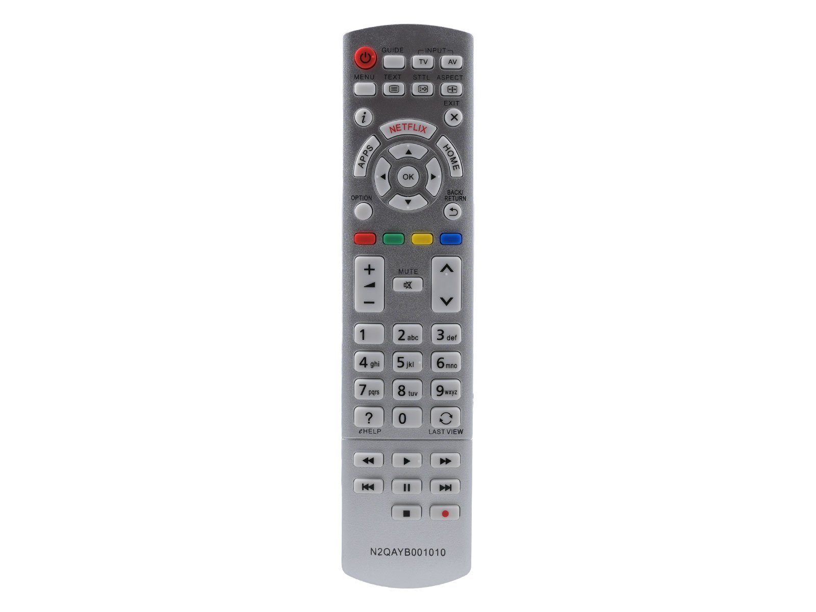 azurano Ersatz für PANASONIC N2QAYB001010 N2QAYB000928 N2QAYB000842 Universal-Smart-TV-Fernbedienung (Ersetzt auch N2QAYB000928 & N2QAYB000842)