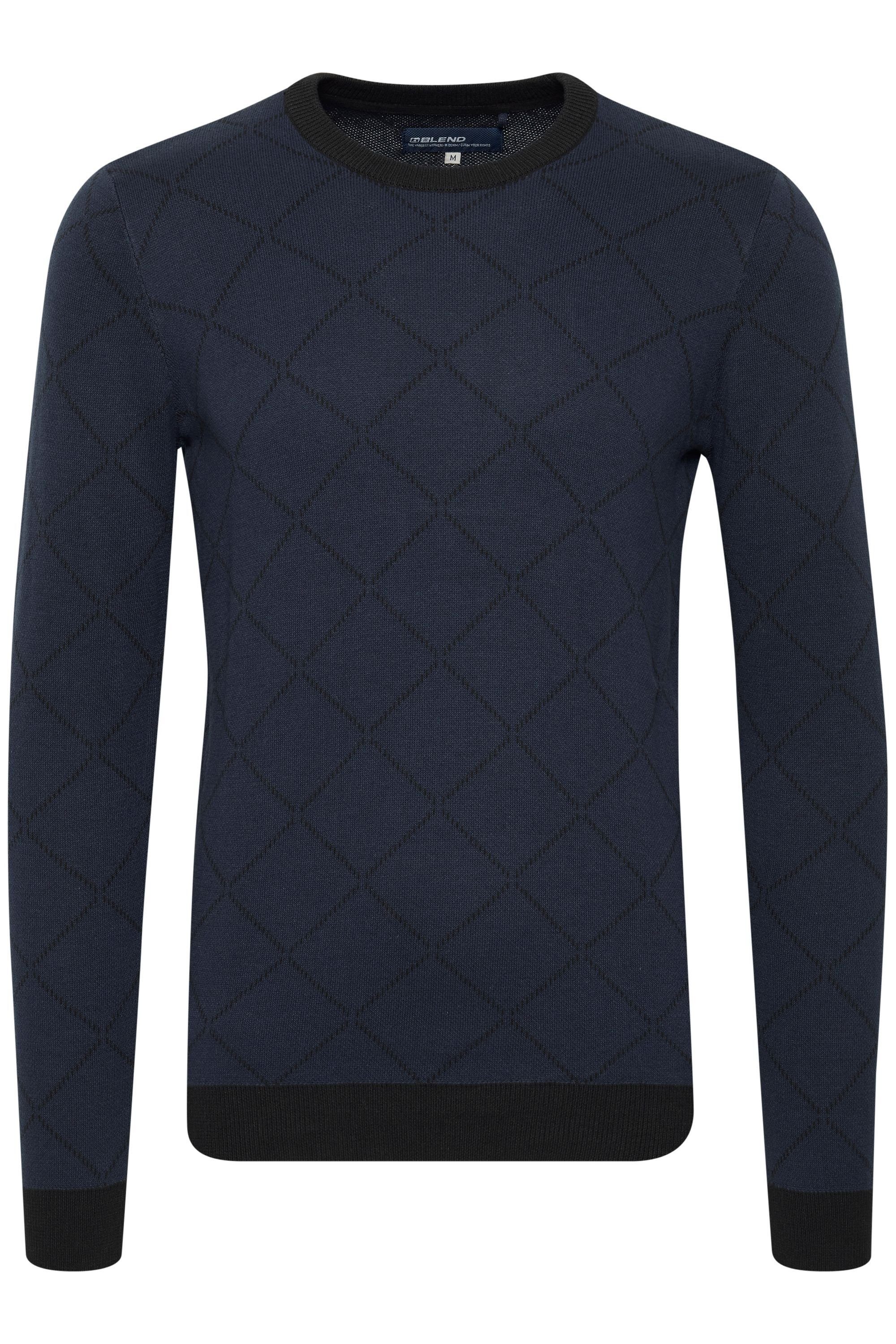 Blend Rundhalspullover BHNison Feinstrick Pullover mit günstig online kaufen