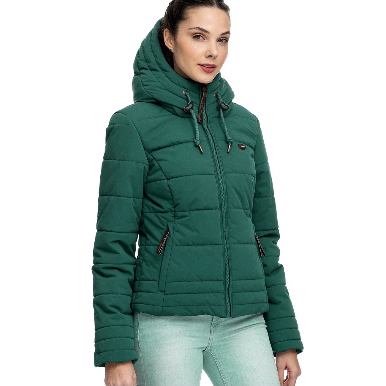 Ragwear Steppjacke NOVVA (1-St), 2 Fronttaschen mit Reißverschluss