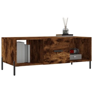 vidaXL Couchtisch Couchtisch Räuchereiche 102x50x40 cm Holzwerkstoff (1-St)