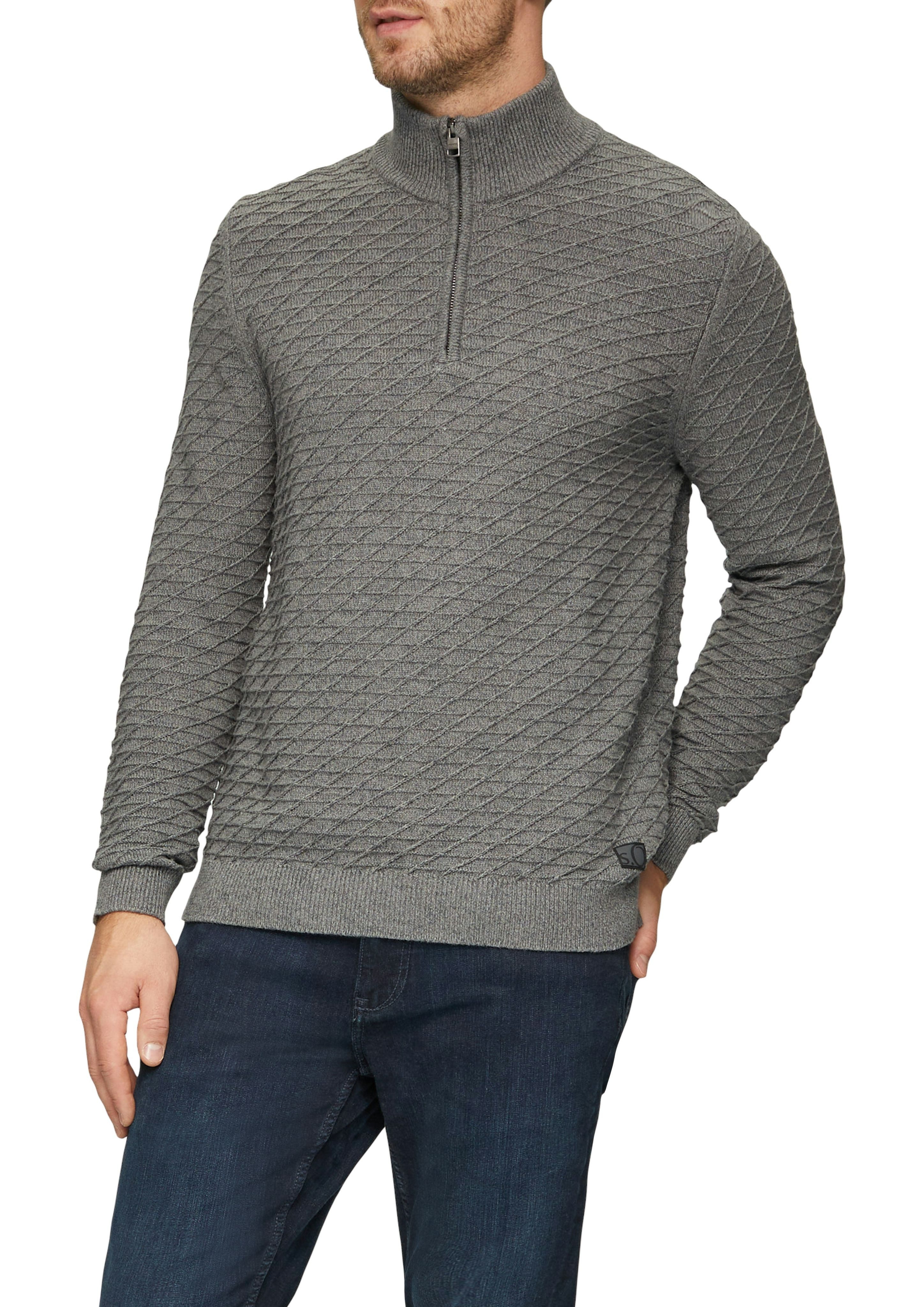 s.Oliver V-Ausschnitt-Pullover