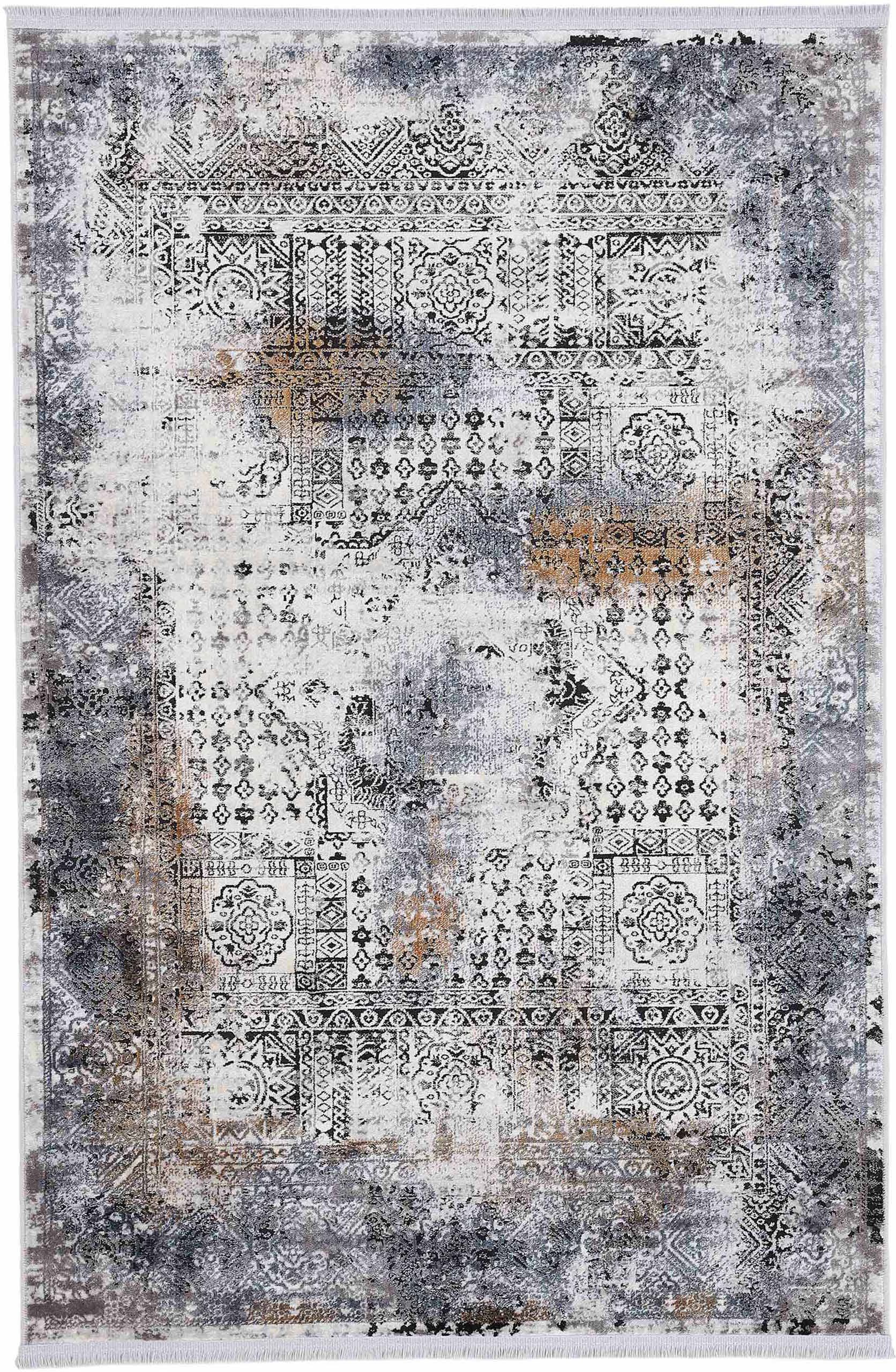 carpetfine Teppich Vintage Liyath, rechteckig, Höhe: 8 mm, hoher Viskoseanteil, im Vintage Look, Wohnzimmer. Reduzierter Preis € 92,97. Unverbindliche Preisempfehlung € 159,99