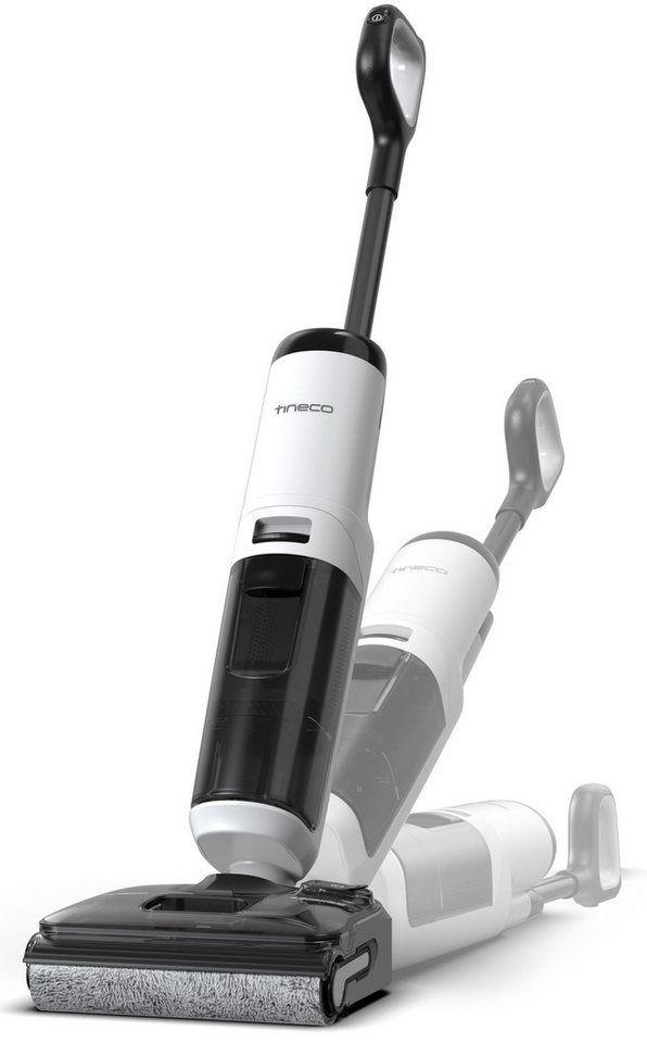 Tineco Nass-Trocken-Sauger FLOOR ONE S5 Max 22.000pa Saugleistung, 85° Grad Selbstreinigung, 210 W, beutellos, Anti Allergiker HEPA Filter, nur 13,5cm hoch