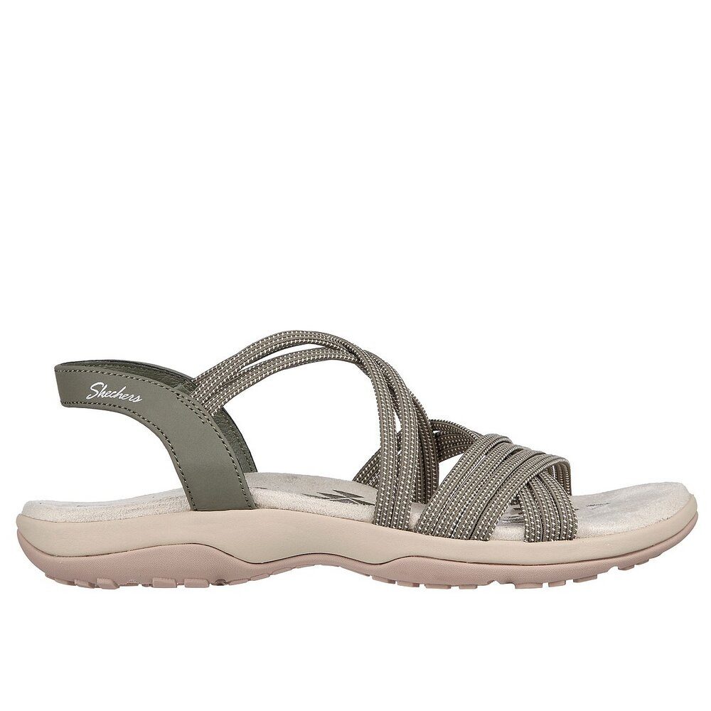 Skechers Skechers - Reggae Slim Turn It Up - Grün Sandalette
