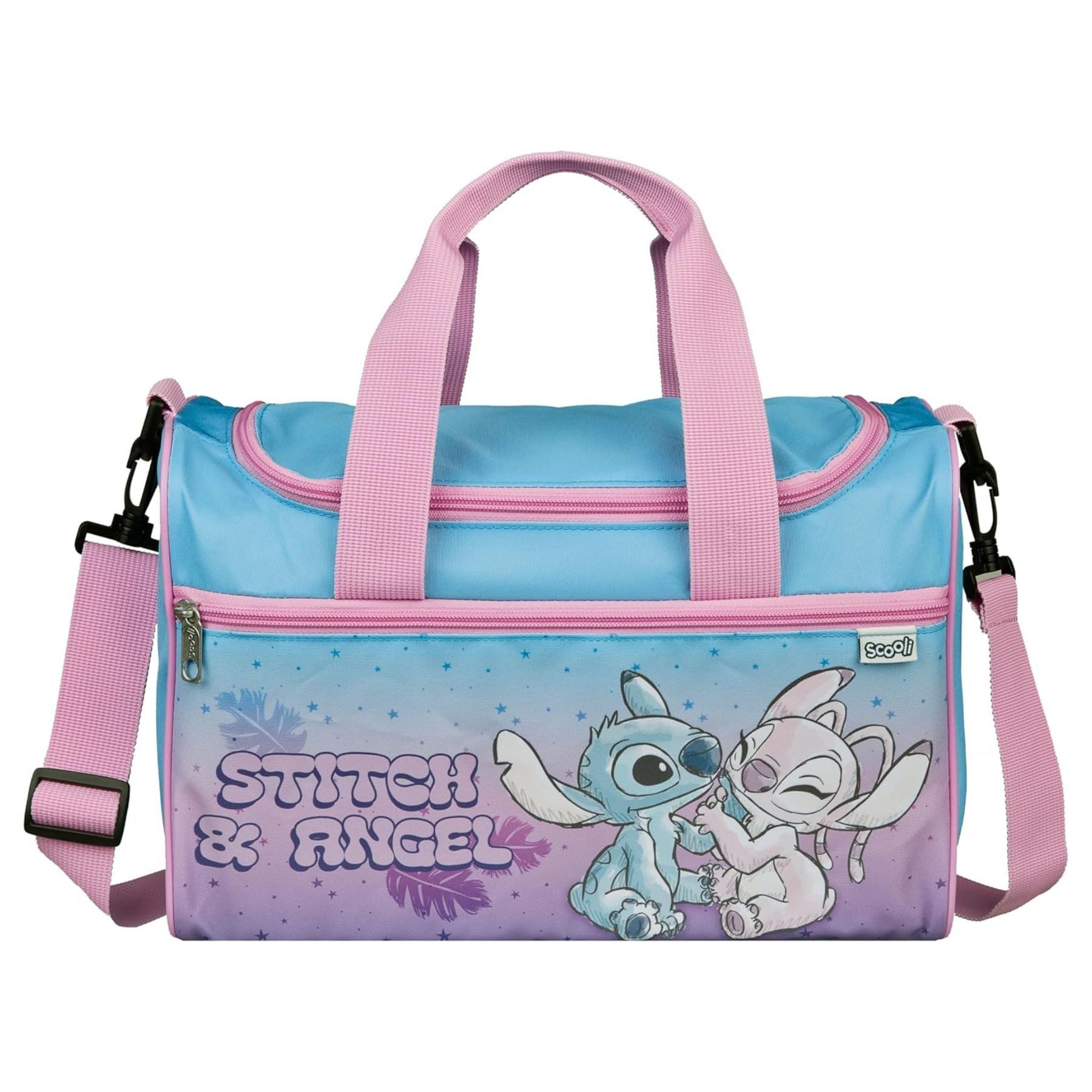 Lilo & Stitch Sporttasche Kinder 35 × 16 × 23 cm Reisetasche mit Schultergurt