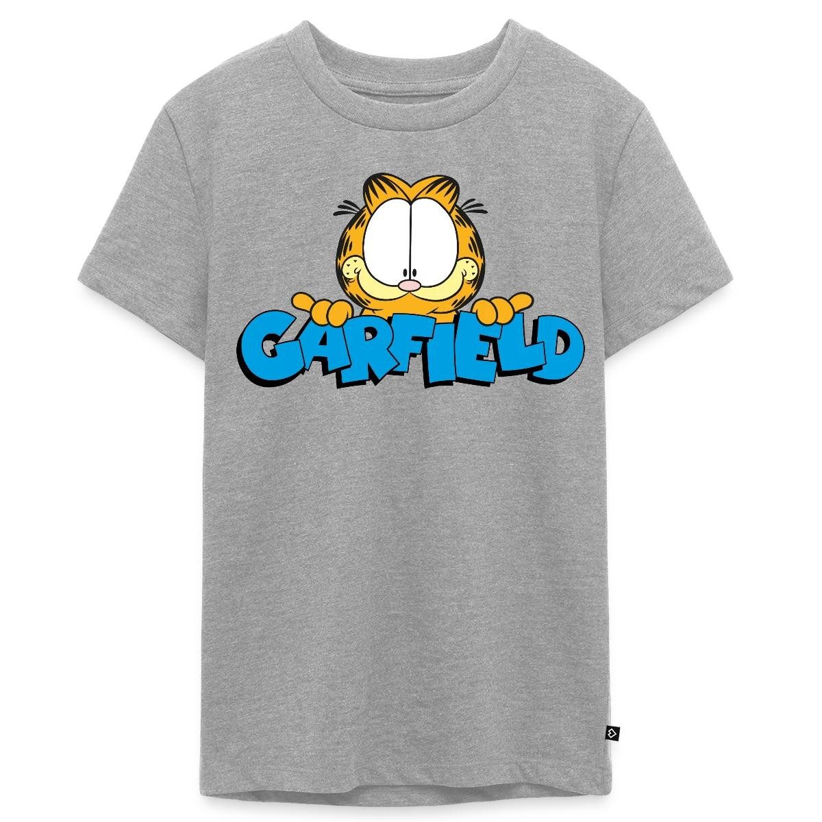 T-Shirt Garfield Gesicht Logo Teenager Premium T-Shirt
