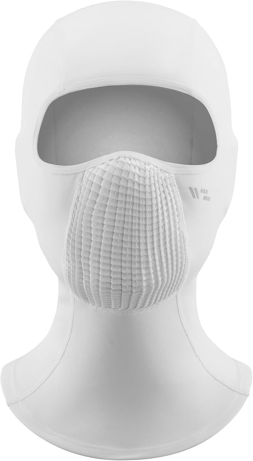 ROCKBROS Halswärmer Atmungsaktive Fleece-Balaclava für Winter-Sport Einheitsgröße