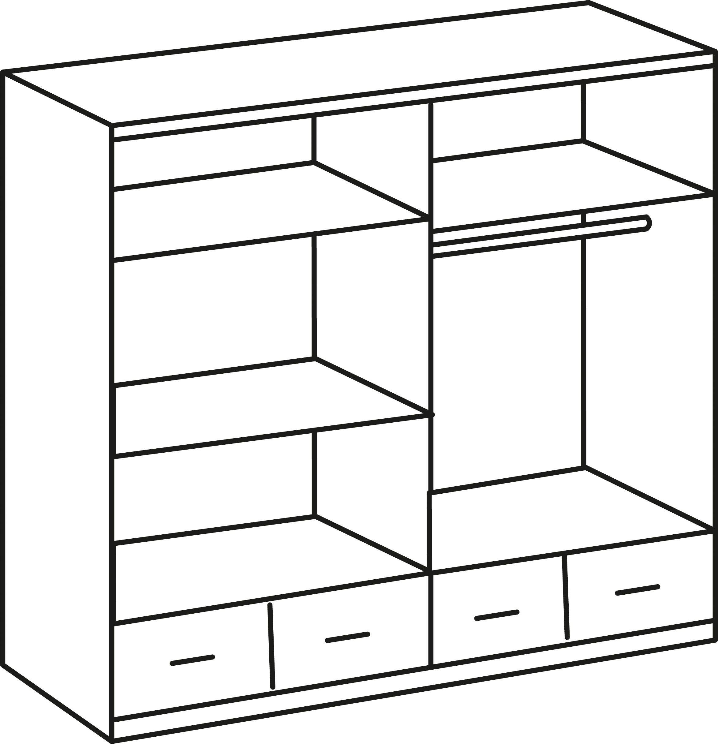 Wimex Kleiderschrank "Imago" günstig online kaufen