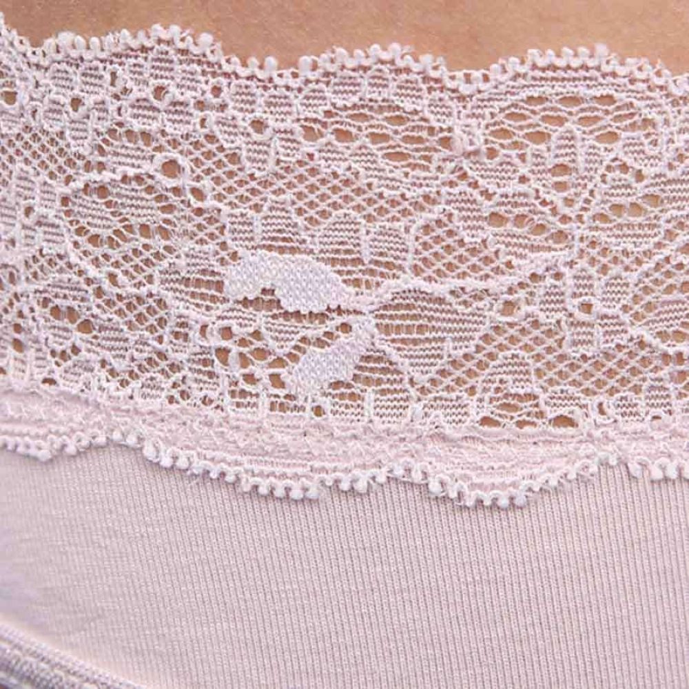 Inkontinenz-Pants Damen Slip mit Spitze am Bund