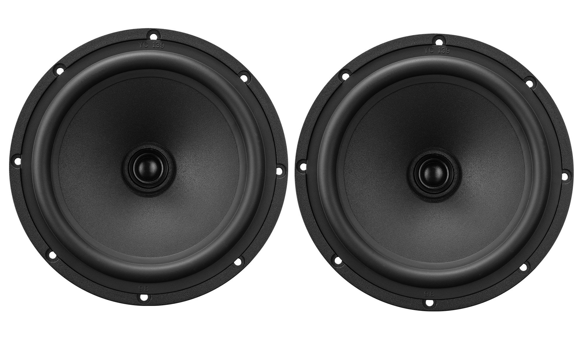 Emphaser Gravity ECX-G6, 16,5cm 2-Wege Koax Lautsprecher Auto-Lautsprecher (100 W, 16 cm)