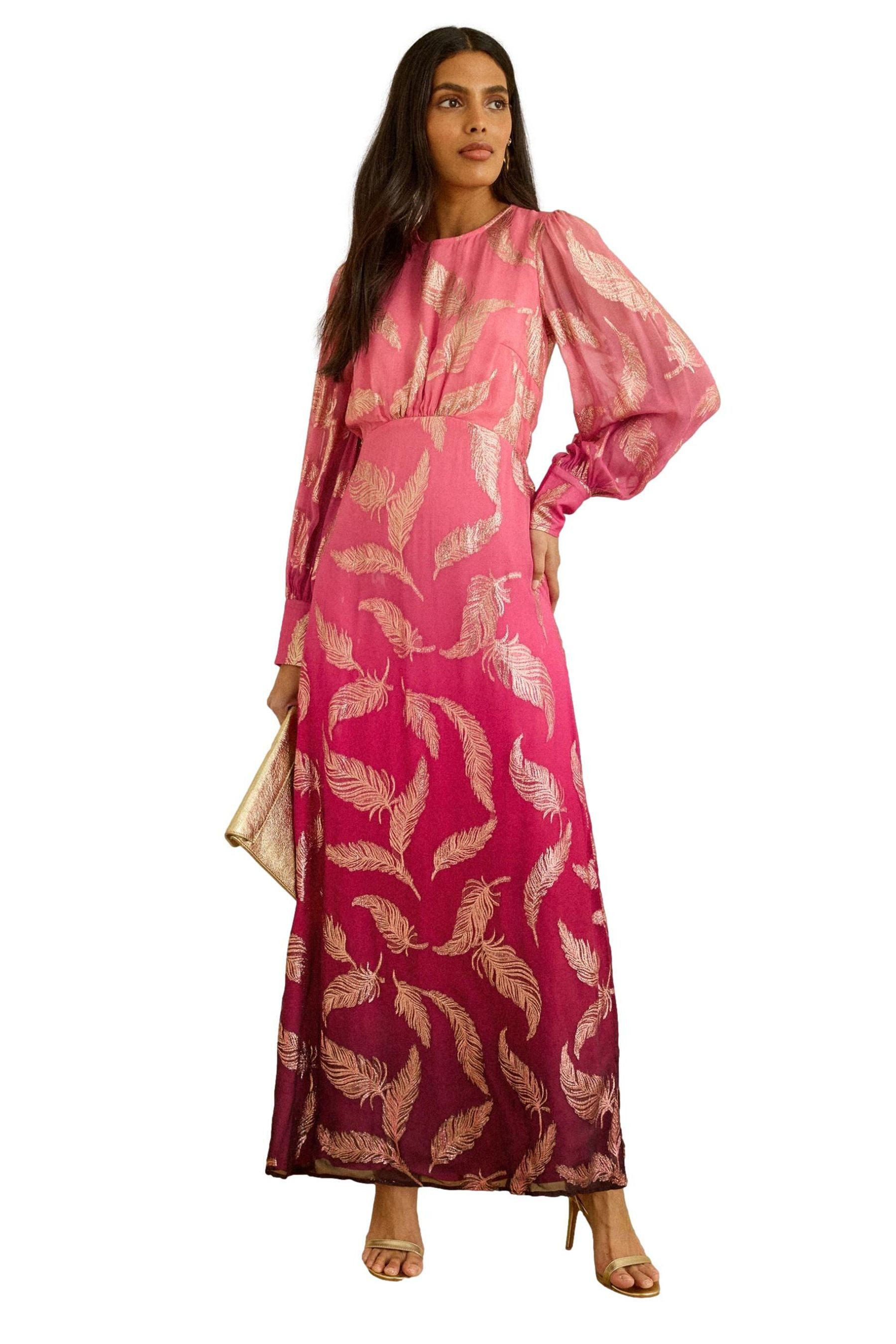 Love & Roses Maxikleid Love & Roses Maxikleid mit Manschetten, Regular (1-t günstig online kaufen