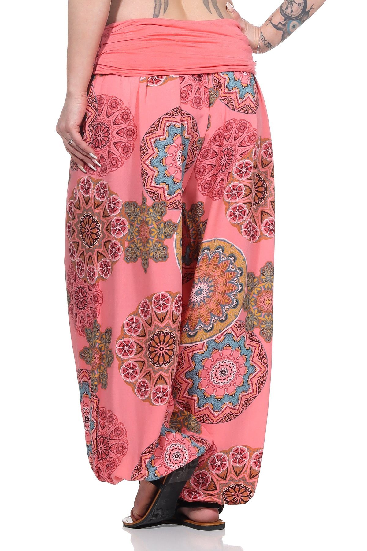 OriginalYou Haremshose Pumphose für Damen weite und luftige Sommerhose mit elastischem Bund, hautfreundlich, luftig und leicht