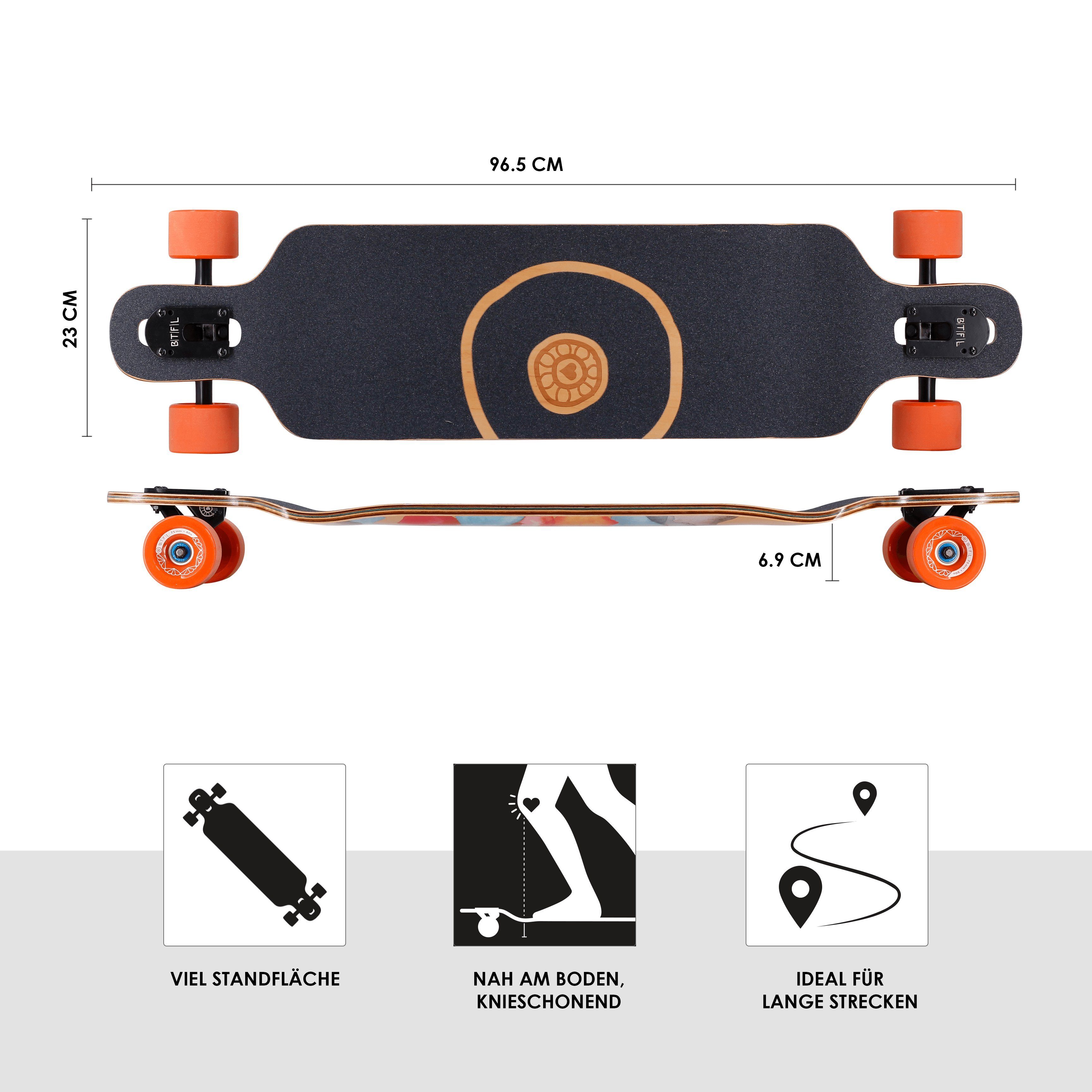 BTFL Longboard KEANU – Double drop Longboard (1-St)