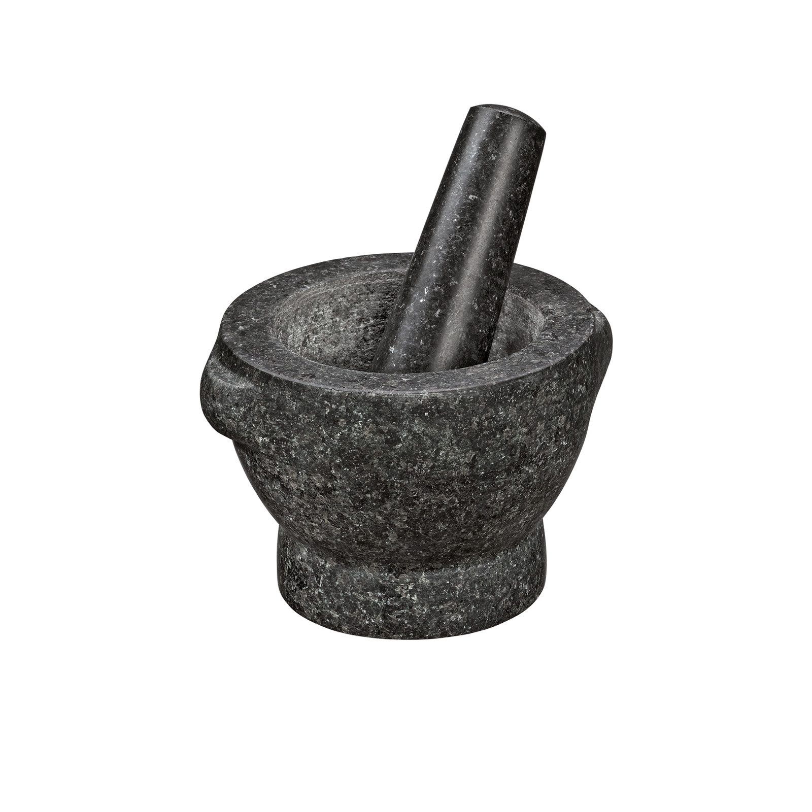Cilio Mörser Mörser Granit-Mörser DAVID, (2-tlg., 1x Mörser und 1x Stößel), Gewürzzerkleinerer Reibe