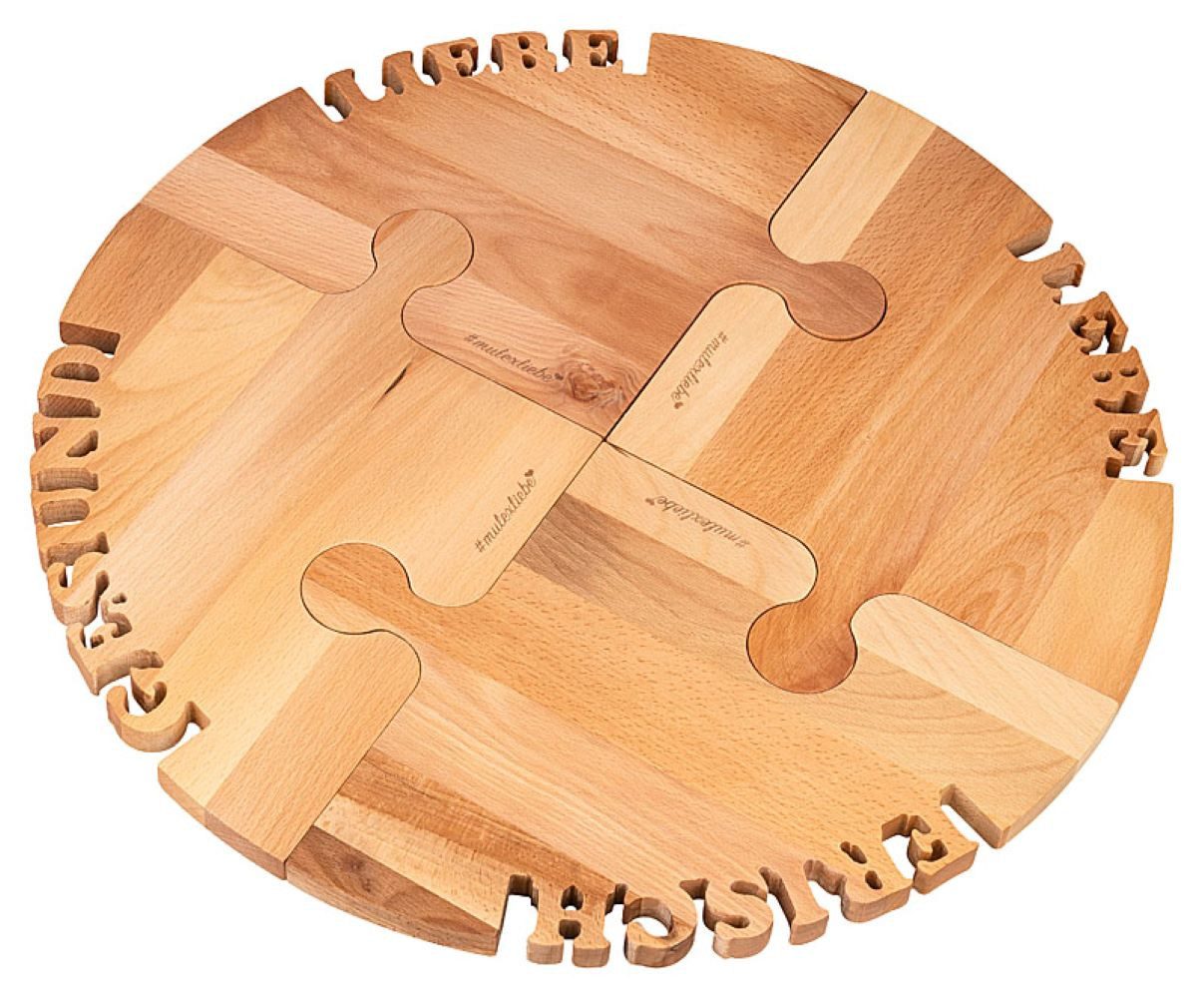 Servierbrett # mulexliebe Puzzle Board