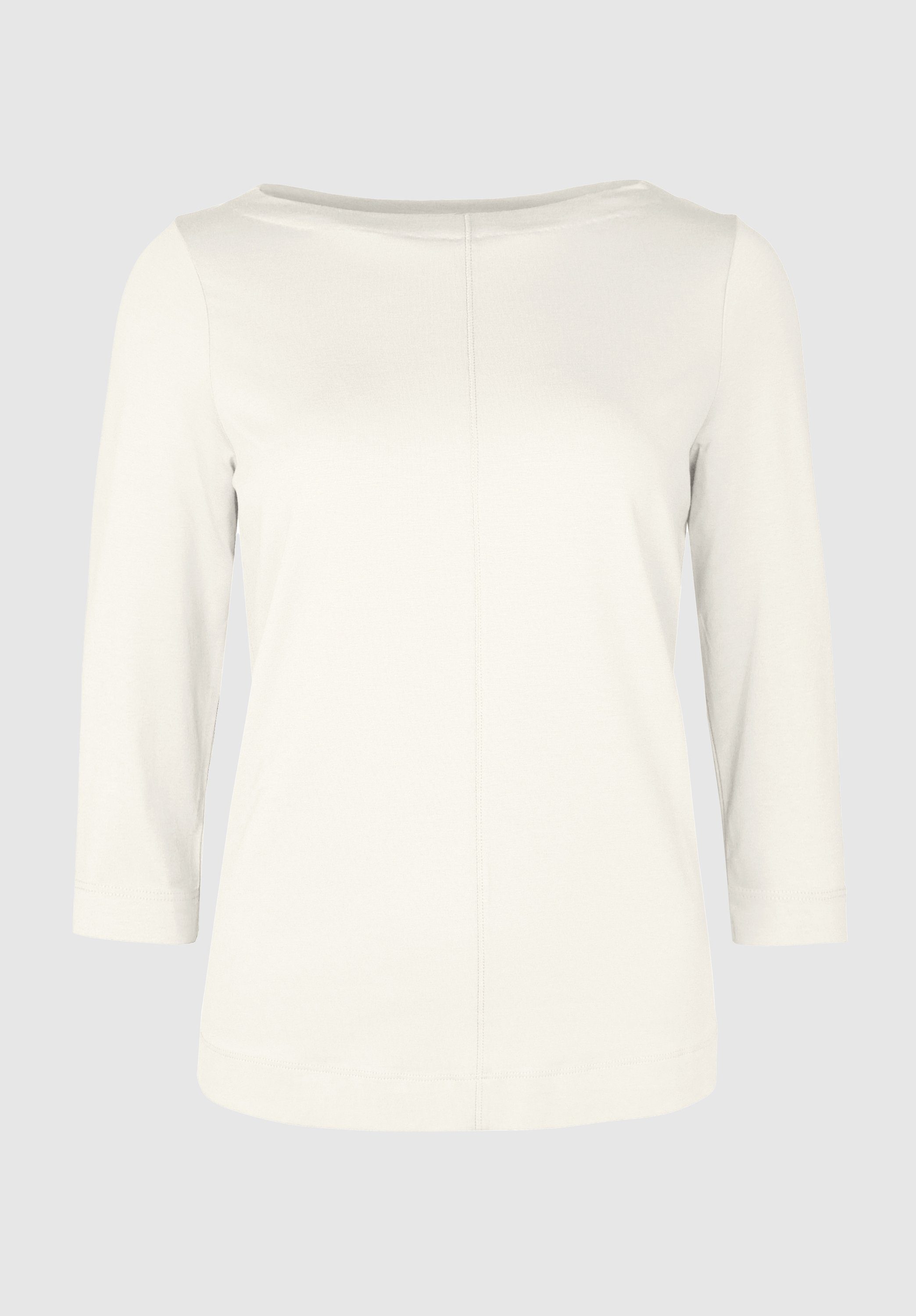 ivory modernem Trendfarben in DIELLA Look und bianca 3/4-Arm-Shirt angesagten