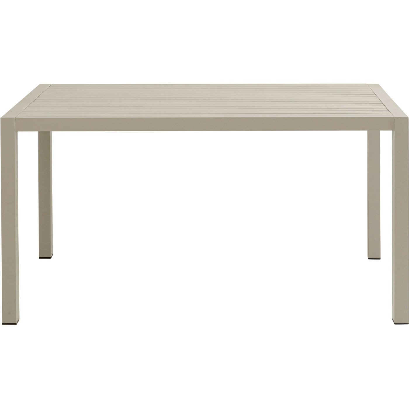 Kare Design Gartentisch Madagascar, Stahl, 80x140 cm