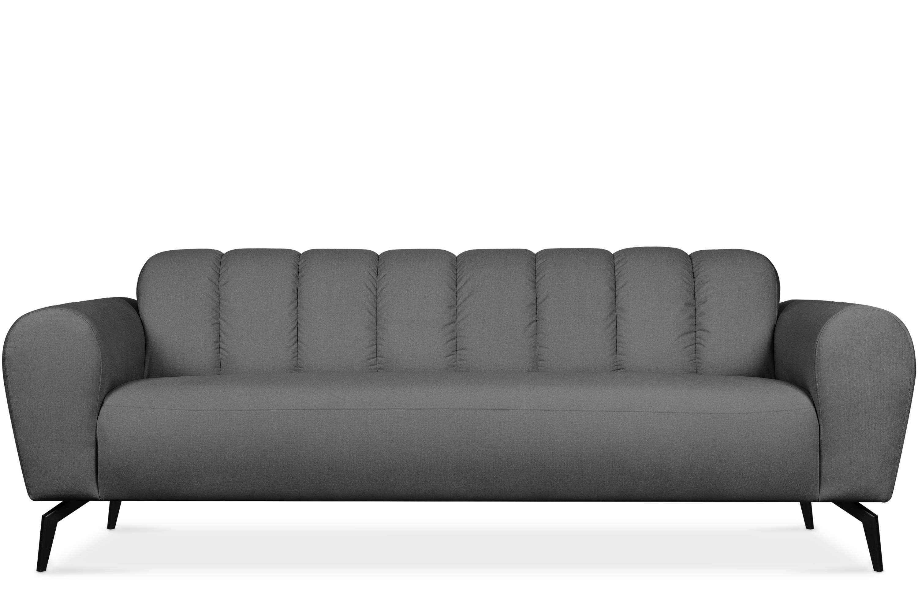 hellgrau hellgrau Konsimo RUBERO modernes Sofa Sofa | mit Sitzer, 3 Eigenschaften Gewebe Design, wasserabweisenden