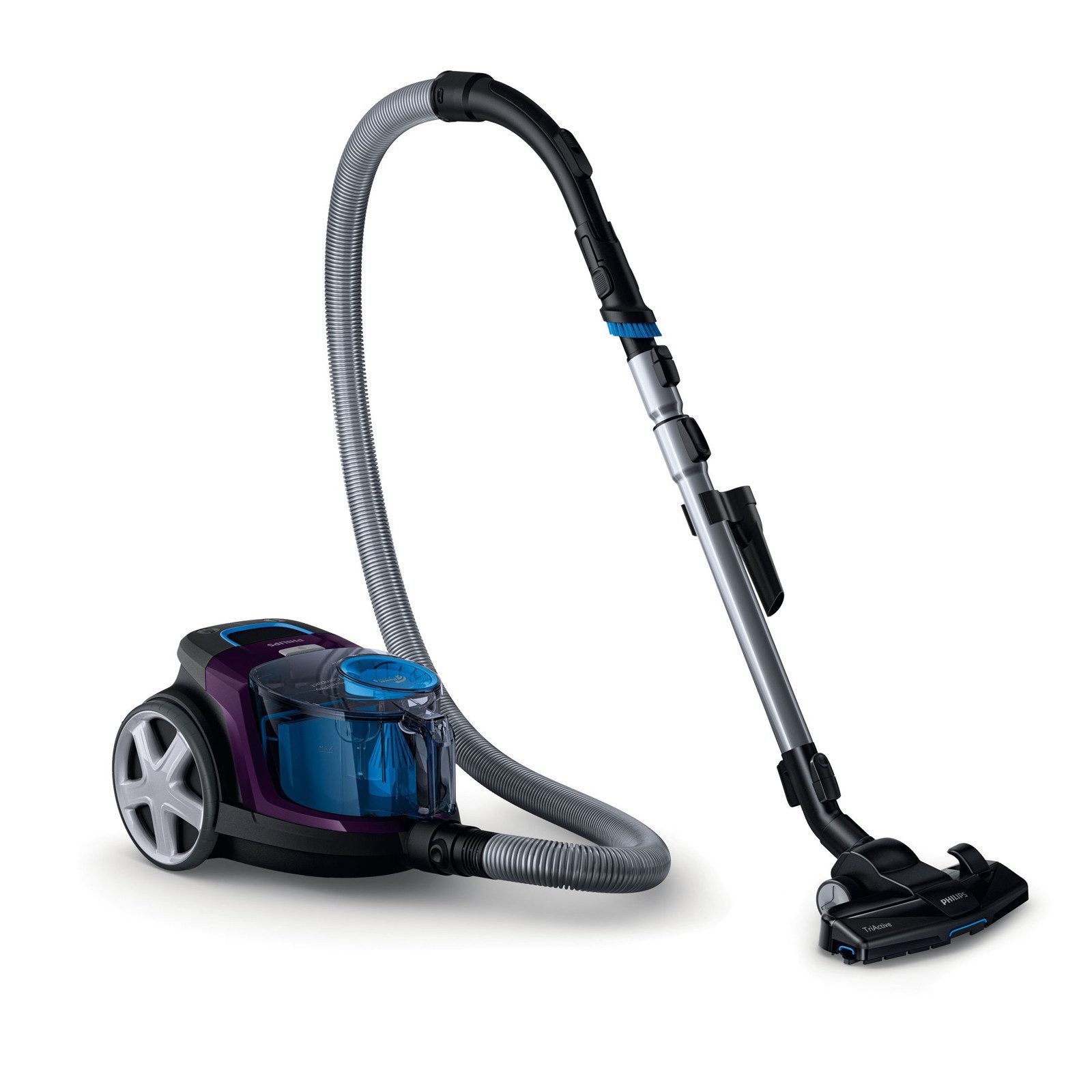 Philips Bodenstaubsauger FC 9333/09 PowerPro Compact, 900 W, PowerCyclone 5-Technologie für langanhaltende Saugleistung