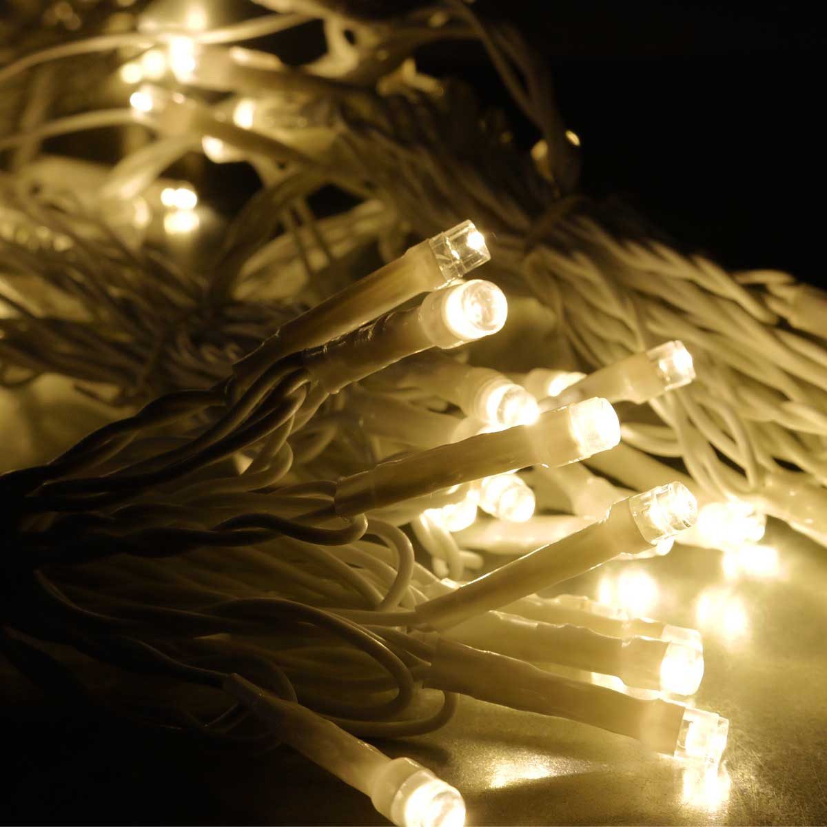 STAR TRADING LED-Lichtervorhang System Decor Lichtervorhang 84 LED warm, 1x1,5m ws