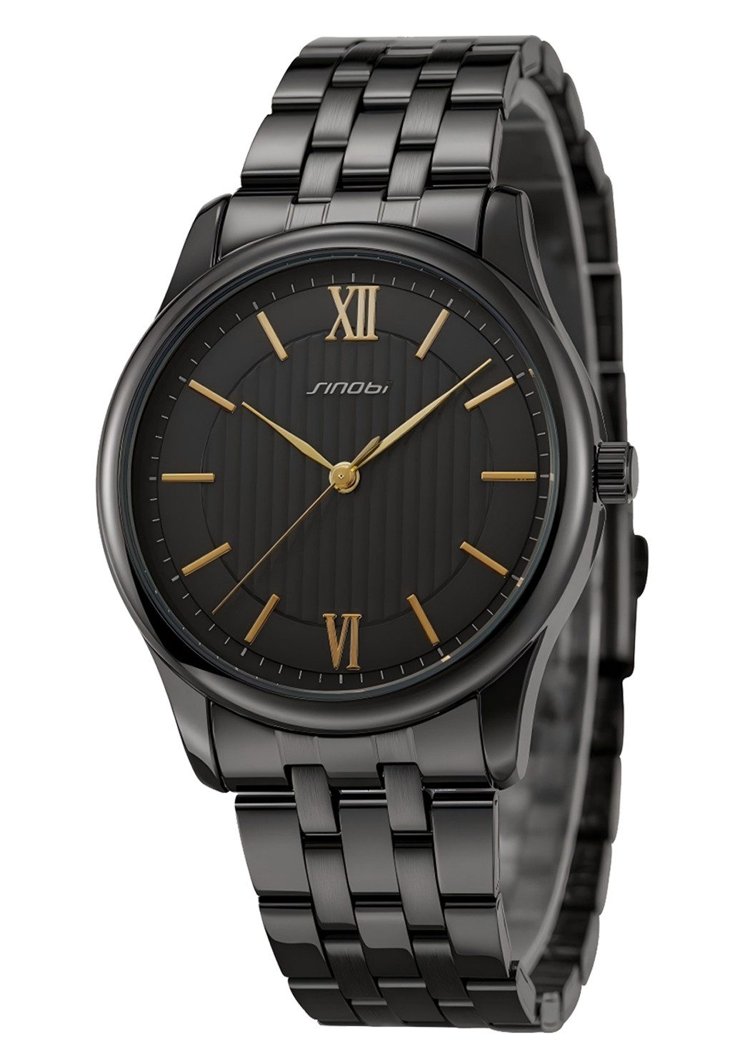 Forrlite Quarzuhr Quarzuhr, Armbanduhr Edelstahl Herren Uhr, Multifunktions günstig online kaufen