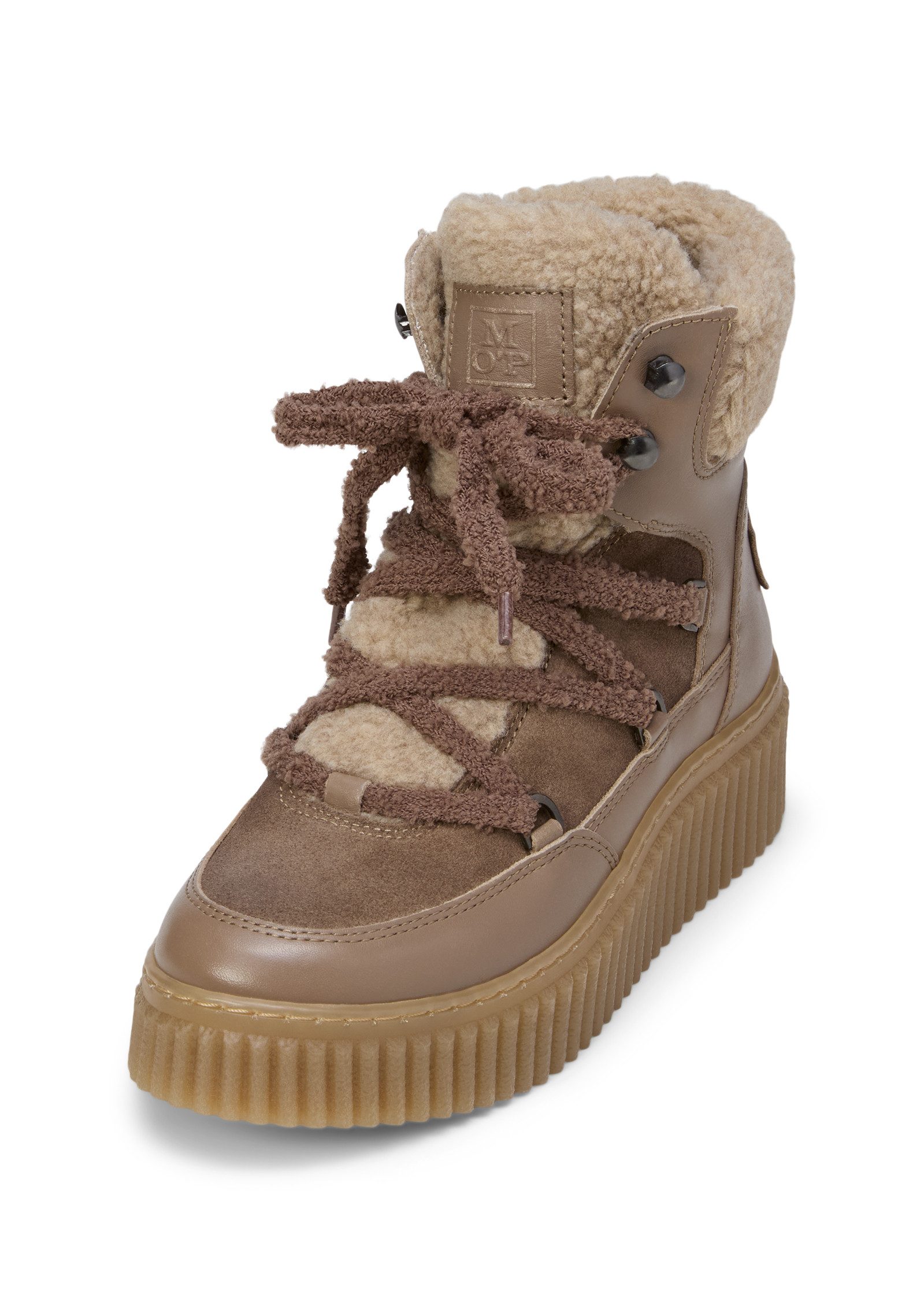 Marc O'Polo mit flauschigem Teddyfutter Stiefelette