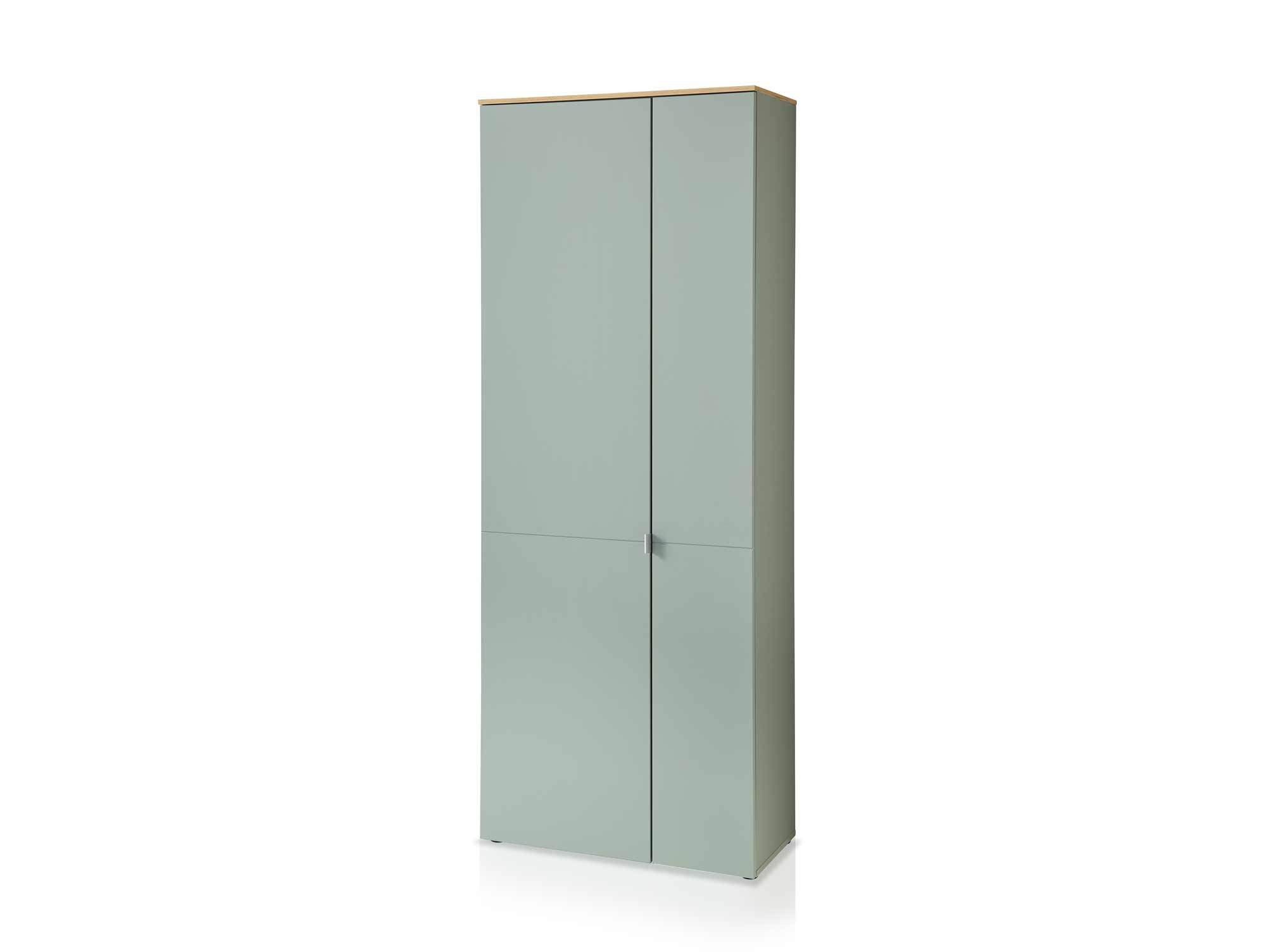 Moebel-Eins Schuhschrank BAJA Schuhschrank groß, Material MDF, schilf/Artisan Eiche Nachbildung