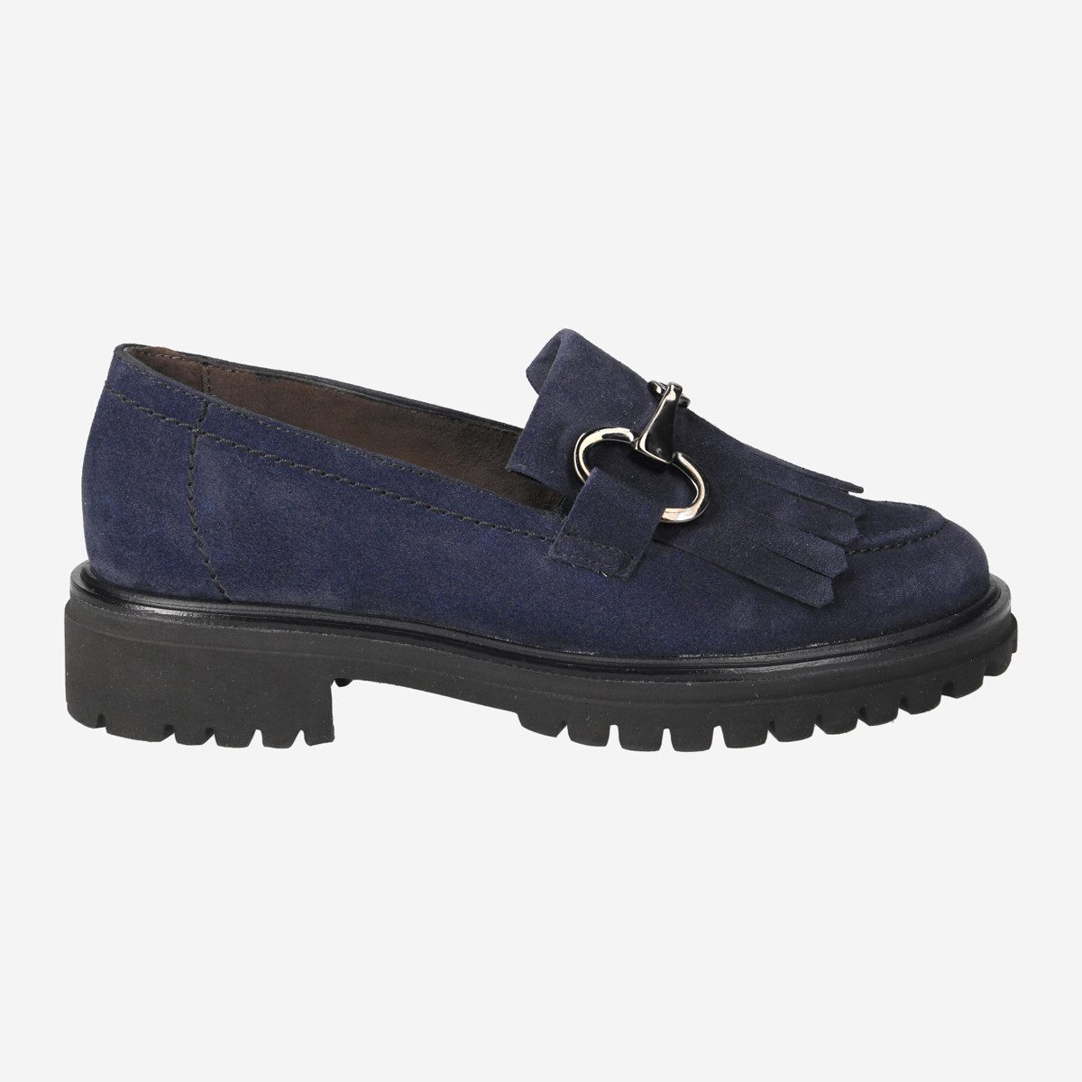 Paul Green 2734-044, Slipper & Mokassin in Blau für Damen Slipper