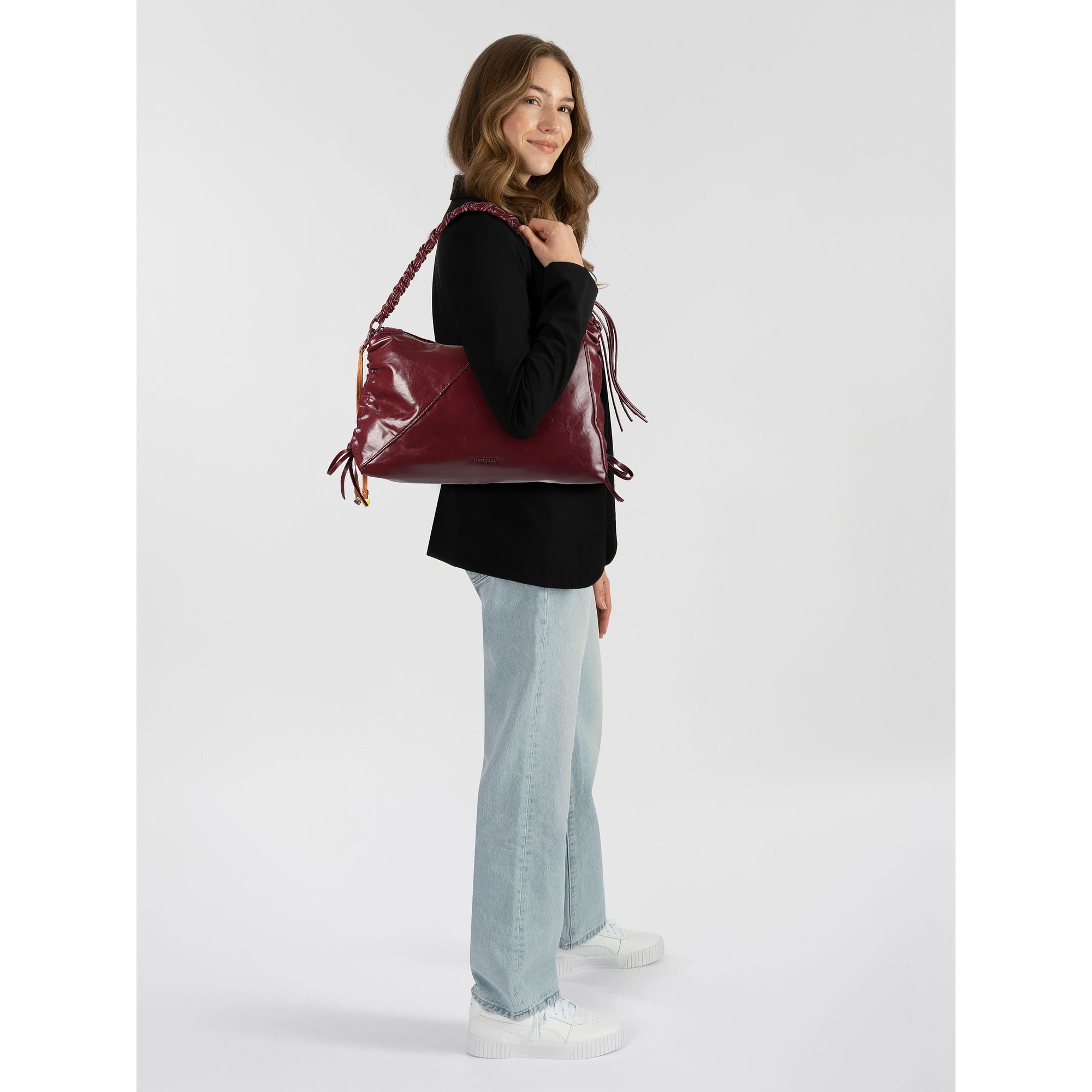 Desigual Schultertasche Rodio, Polyurethan