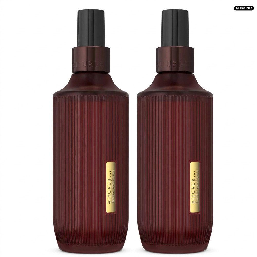 Rituals Raumduft Rituals Raumduft-Spray Pflaume Pfingstrose 2er Set (Wiederbefüllbares Ayurveda Raumduftspray im praktischen 2er Set, 1-St)