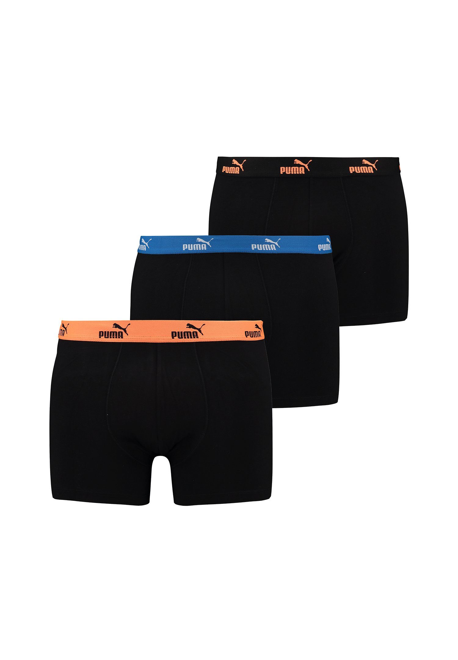 PUMA Boxershorts PUMA PROMO SOLID Boxer 3P (Packung, 3-St., 3er-Pack)