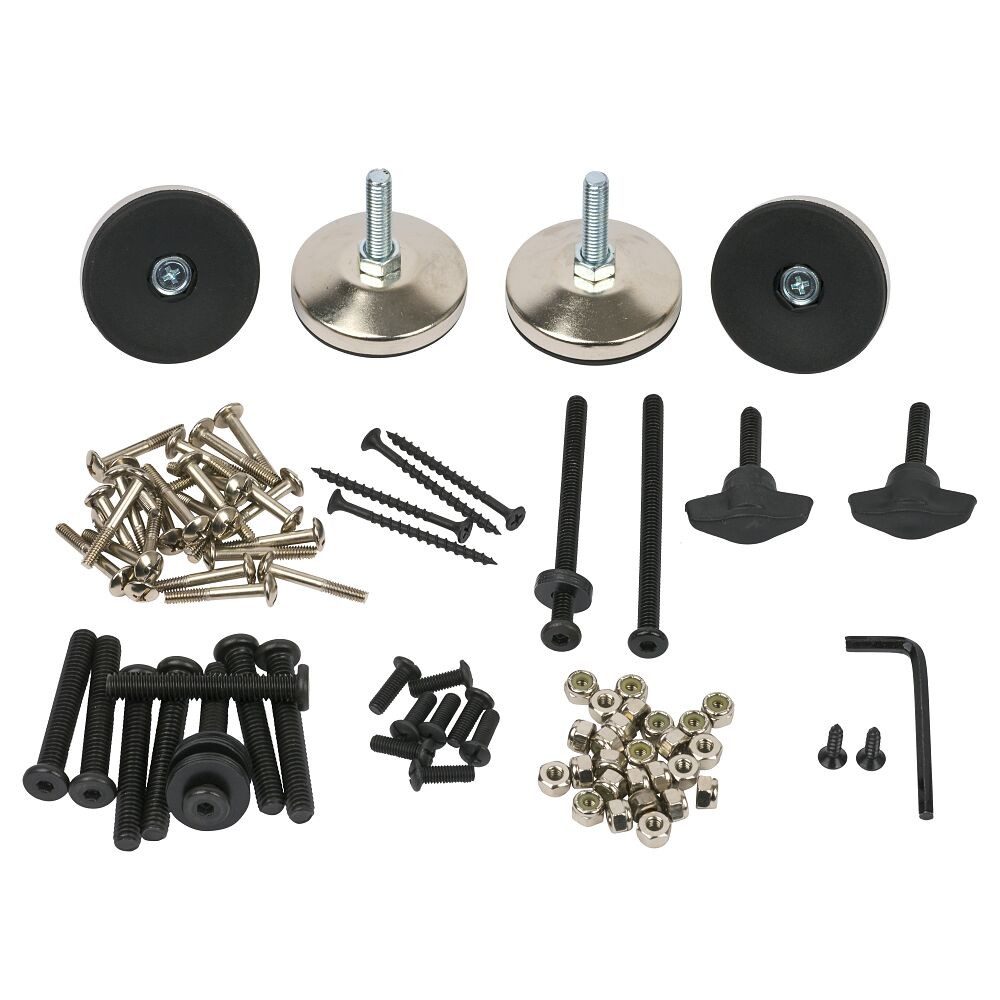 BISON Kickertisch Schrauben-Set für Tischkicker Loft, Langlebigkeit durch resistente Materialien