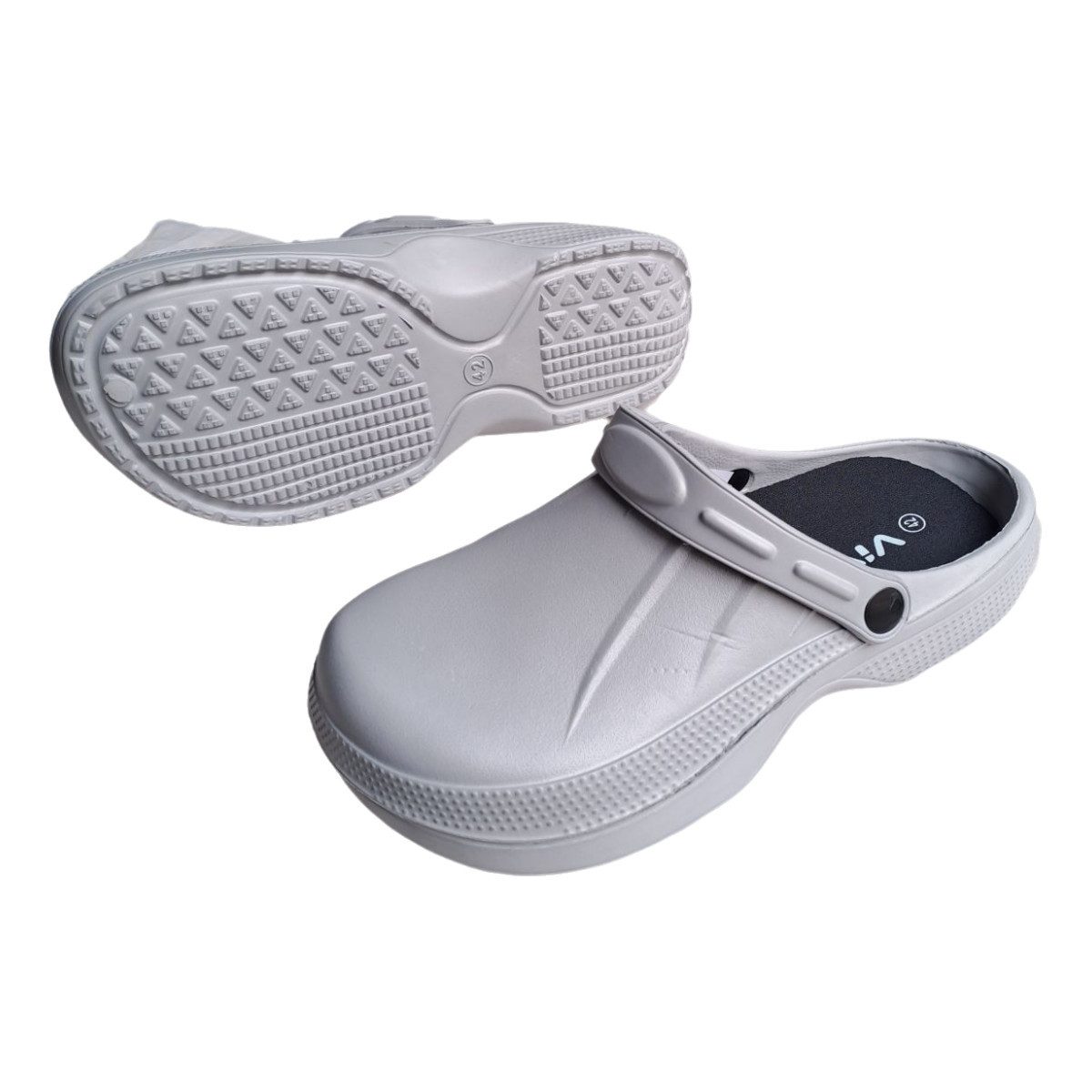 Herren Clogs Gartenclogs Badeschuhe Hausschuhe Sommer Geschlossen V181 Clog