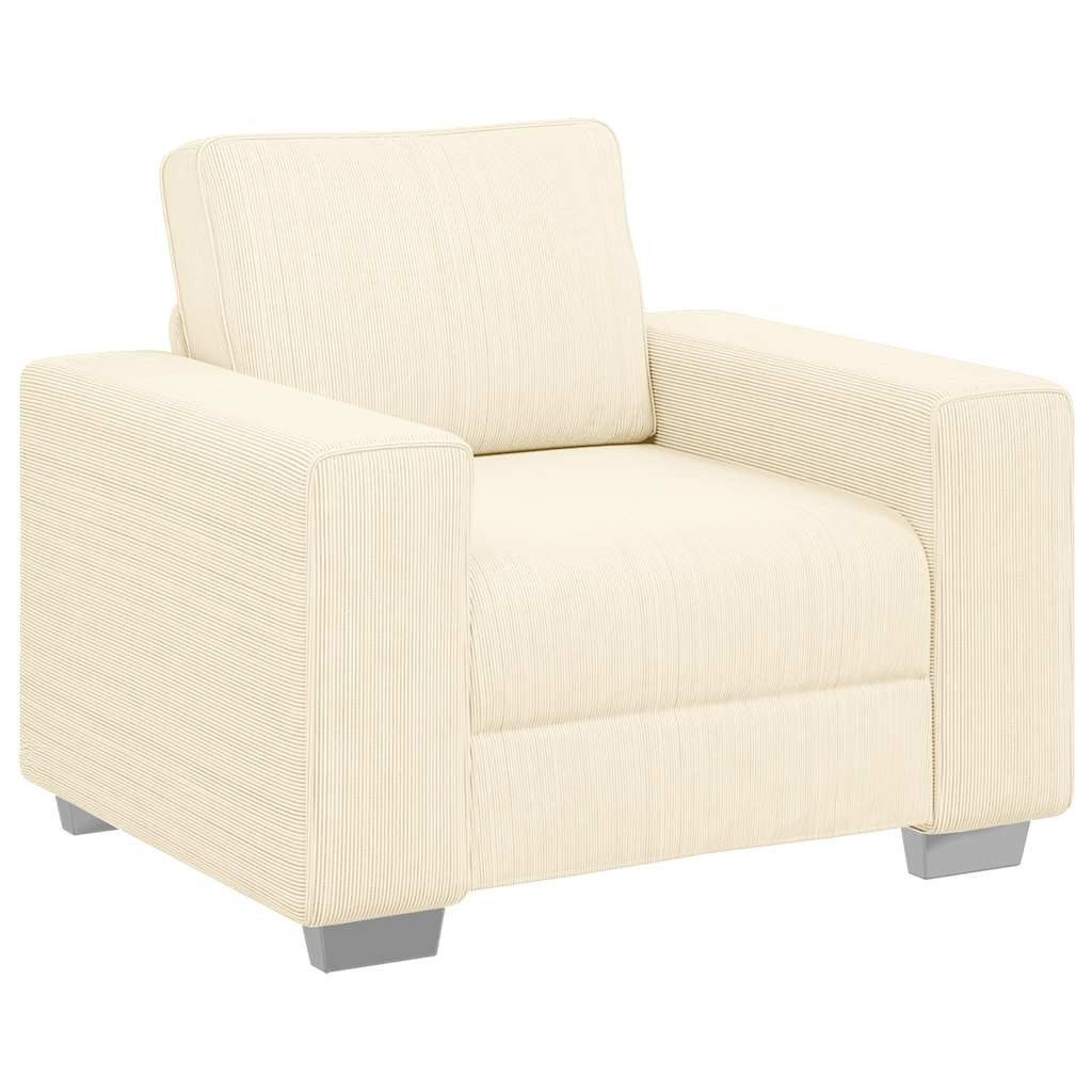 vidaXL Sofa Sessel Creme 60 cm günstig online kaufen