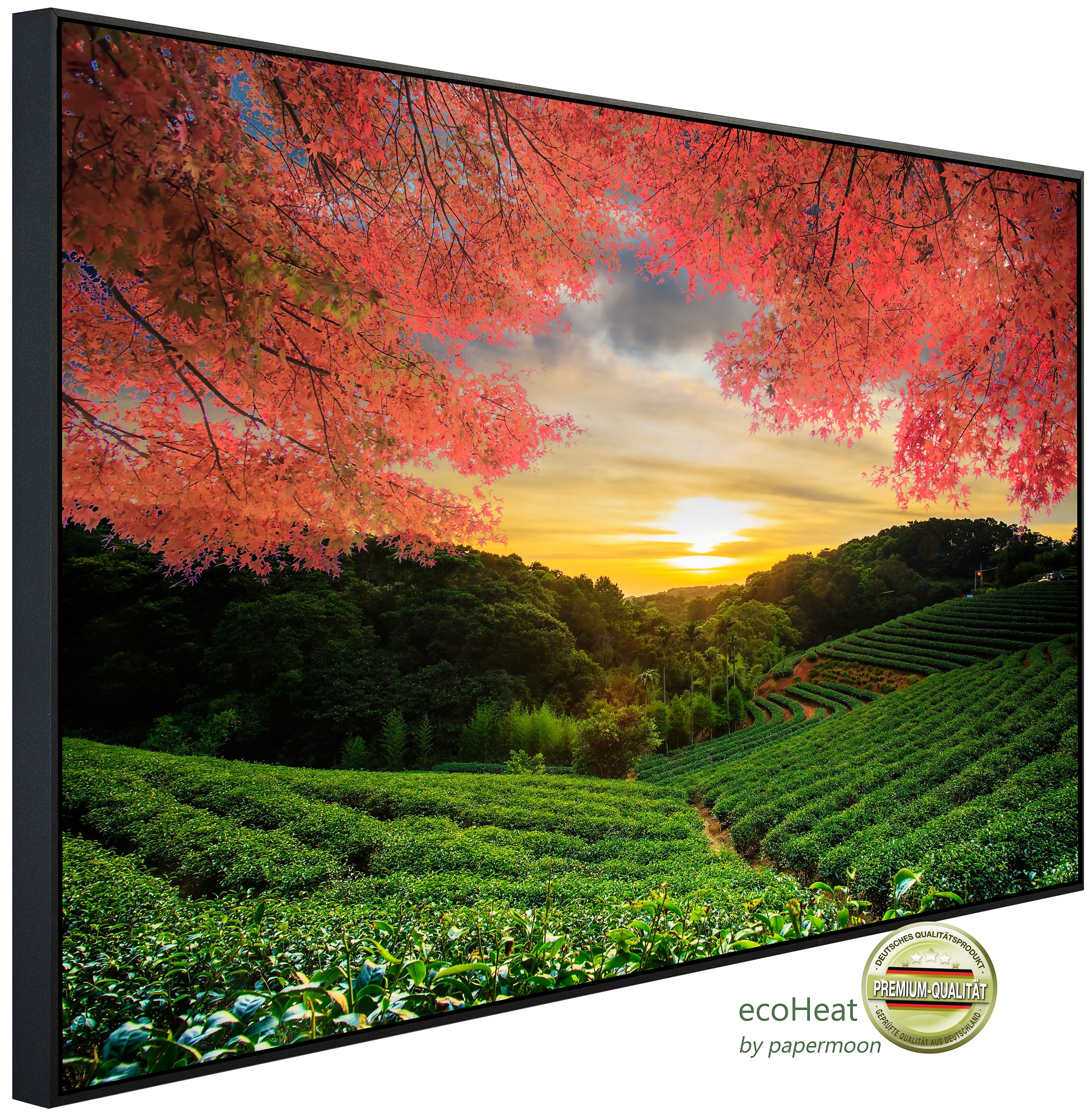 Papermoon Infrarotheizung INFRAROT-BILD-HEIZUNG, Wald, TÜV-Rheinland/GS zertifiziert, angenehme Strahlungswärme