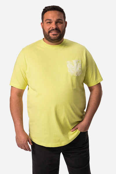 Men Plus T-Shirt Men+ T-Shirt Halbarm Brusttasche bis 84/86