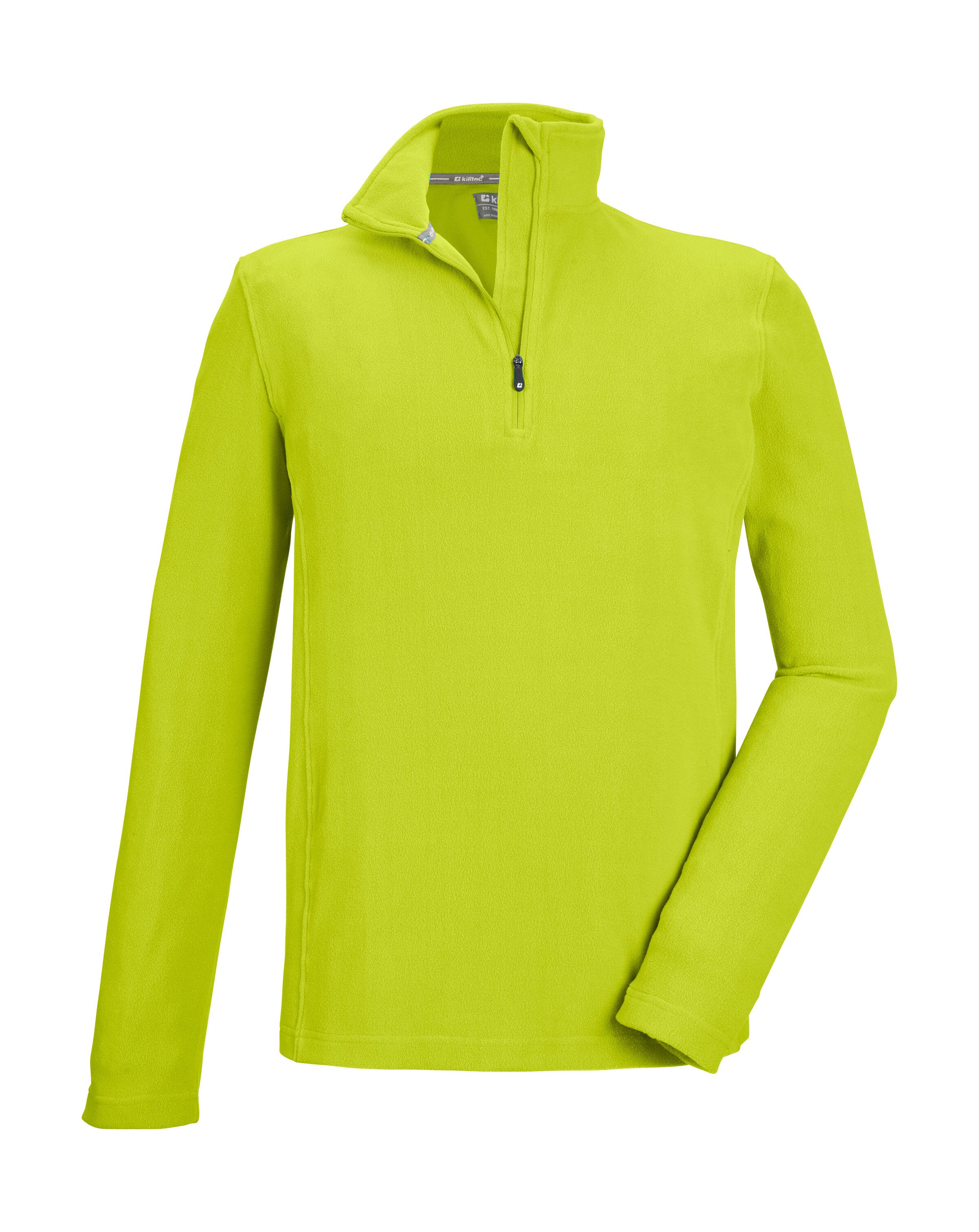 Killtec Fleeceshirt KSW 63 MN FLC SHRT Fleeceshirt mit Stehkragen, Reißverschluss und Kinnschutz