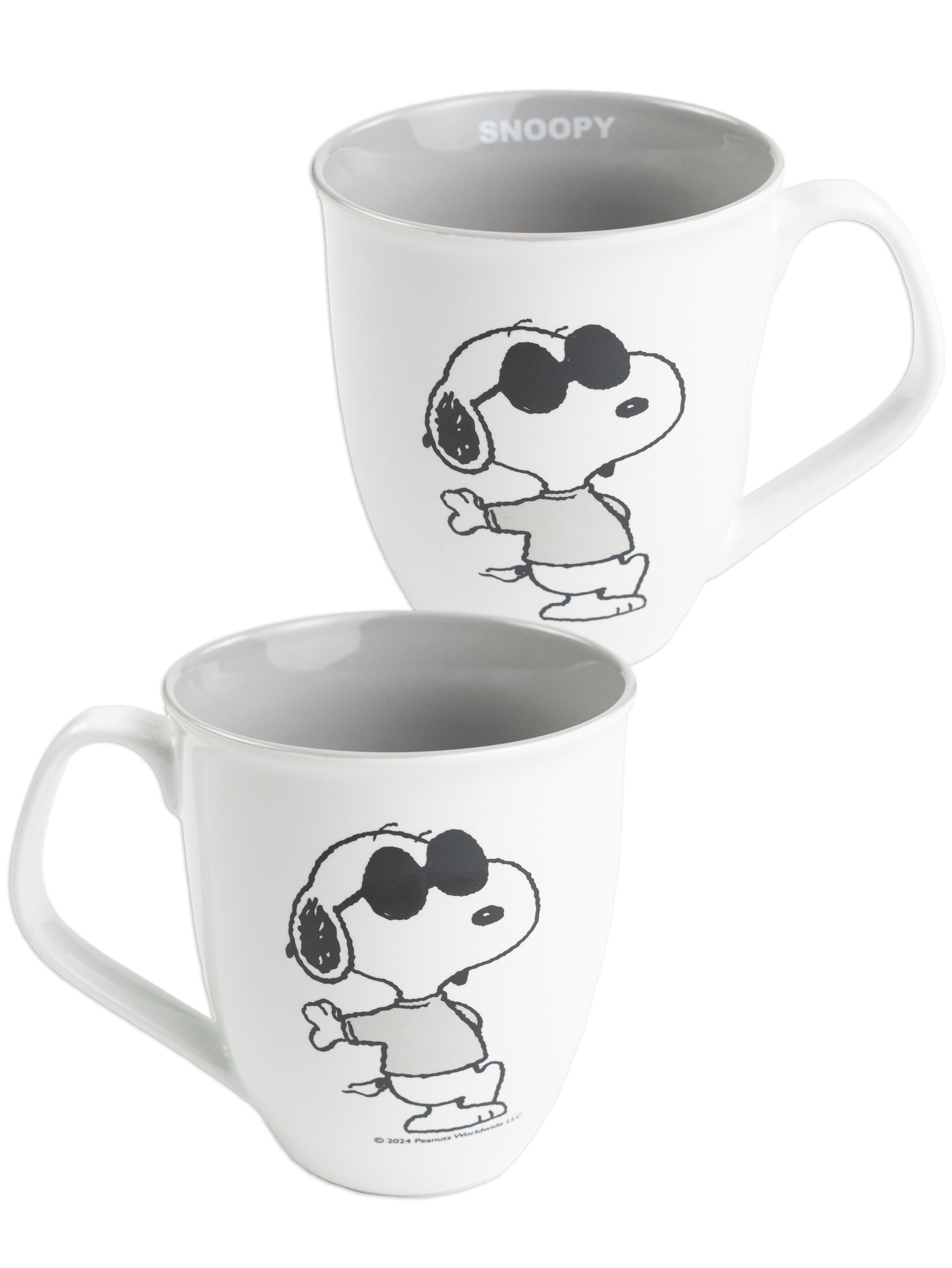United Labels® Tasse The Peanuts Snoopy Kaffeetasse Becher Kaffeebecher Keramik 280 ml, Keramik