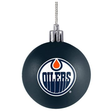Forever Collectibles Wanddekoobjekt Edmonton Oilers 12er Set XMAS NHL Weihnachtskugeln