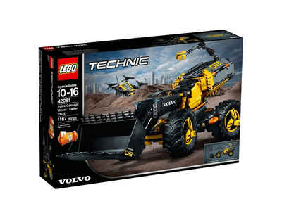 LEGO® Konstruktionsspielsteine Technic 42081 Volvo Konzept-Radlader ZEUX, (1167 St)