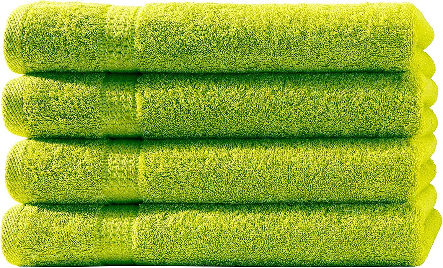 Uni Handtücher Baumwolle, Handtuch mit (1-St) 100% Frotteeware Baumwolle Bordüre Handtuchset, soma